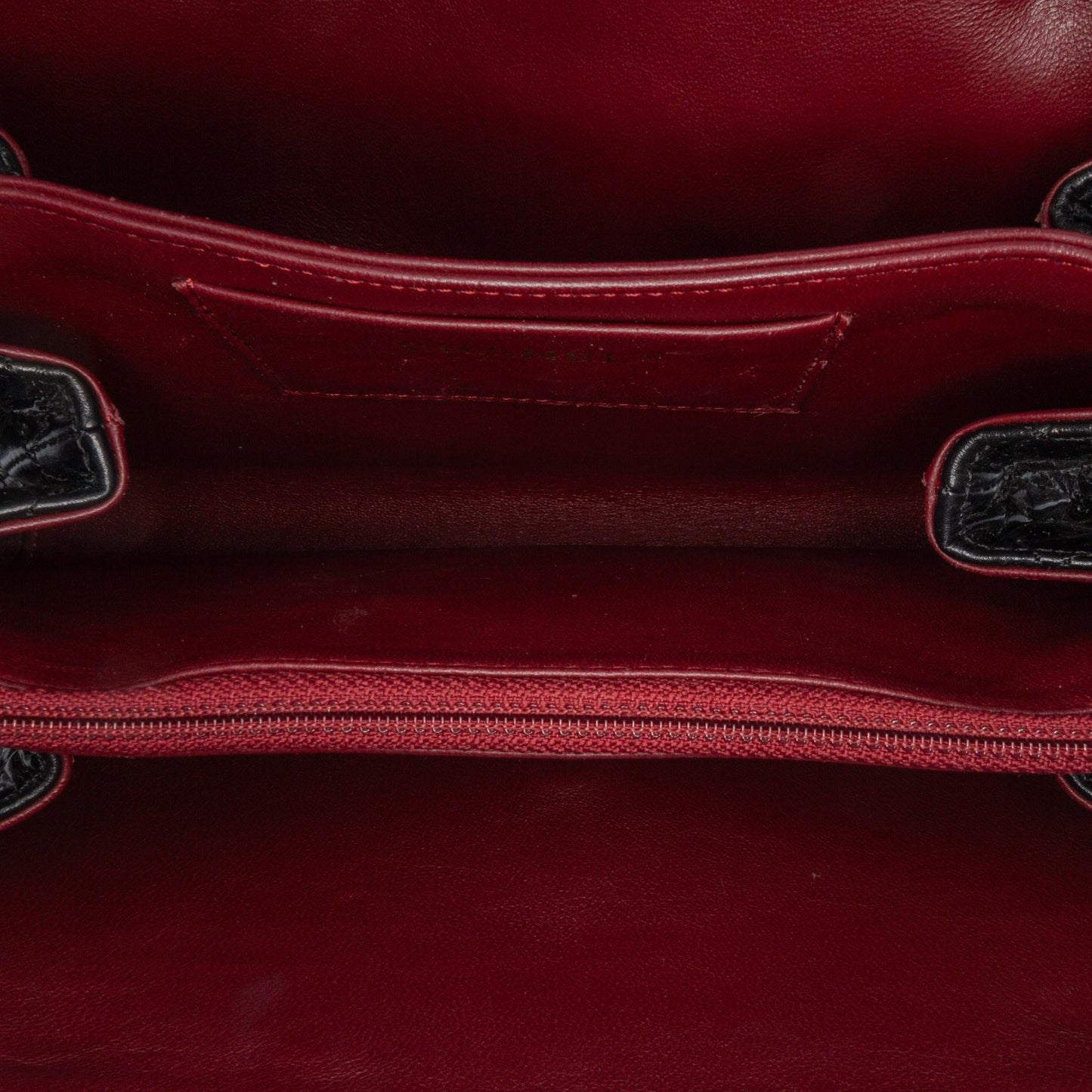 Chanel Jumbo Quilted Glazed Calfskin Clams Pocket Flap