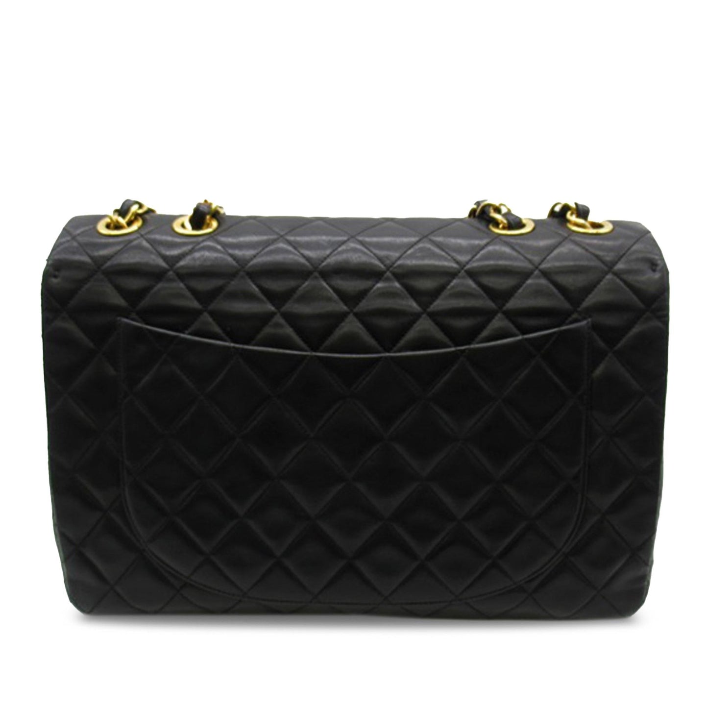 Chanel Jumbo XL Classic Lambskin Maxi Single Flap (SHG-yE27Fd) Shoulder Bag