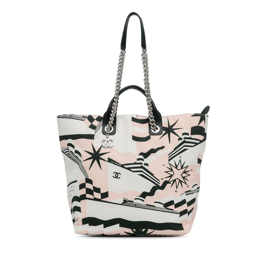 Chanel La Pa Bay Shopping Tote (SHG-q7Sp2f)