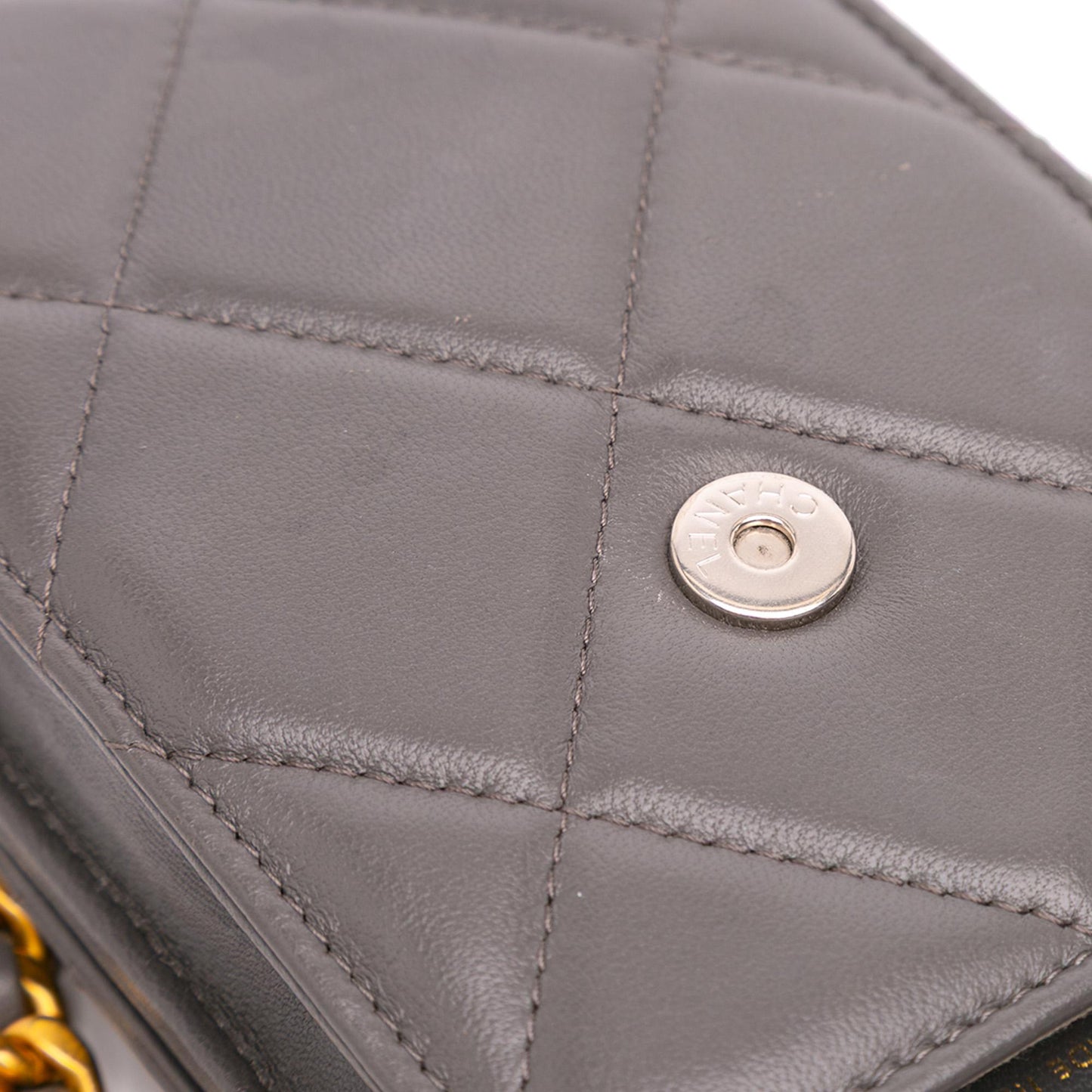 Chanel Lambskin 19 Phone Holder with Chain