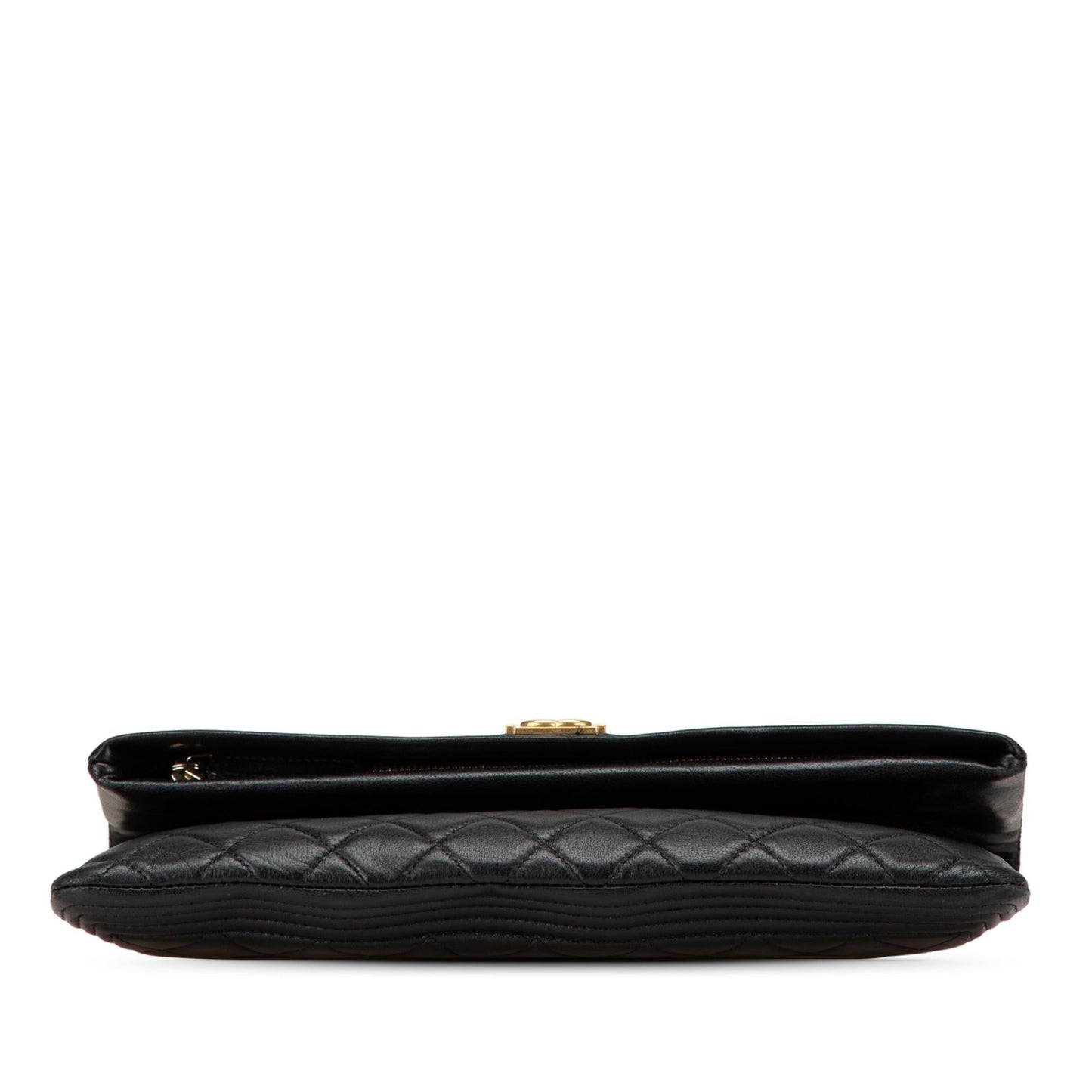 Chanel Lambskin Boy Foldover Clutch (SHG-IicQ7k)