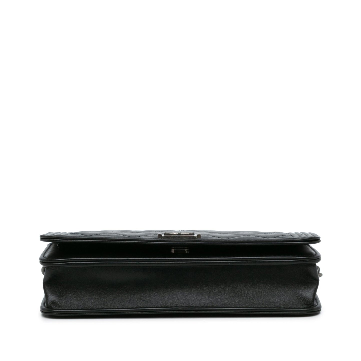 Chanel Lambskin Boy Wallet On Chain