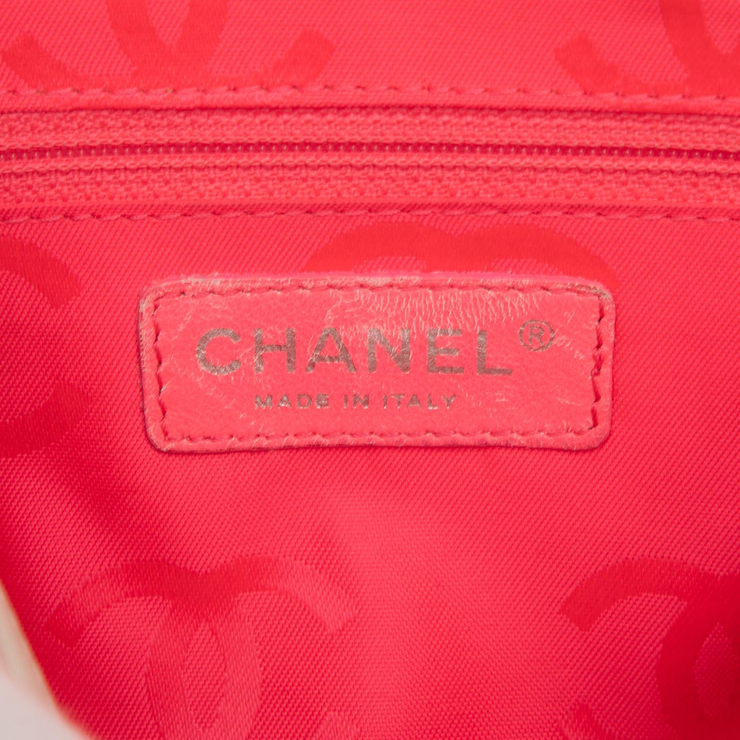 Chanel Lambskin Cambon Ligne Pochette