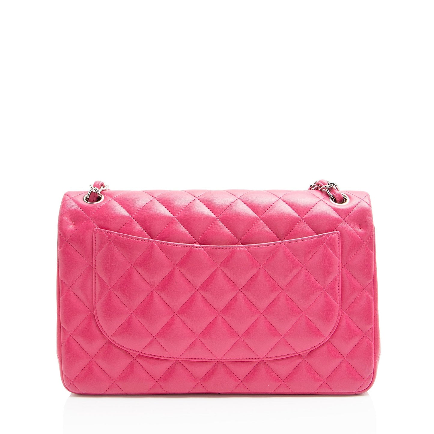 Chanel Lambskin Classic Jumbo Double Flap Bag