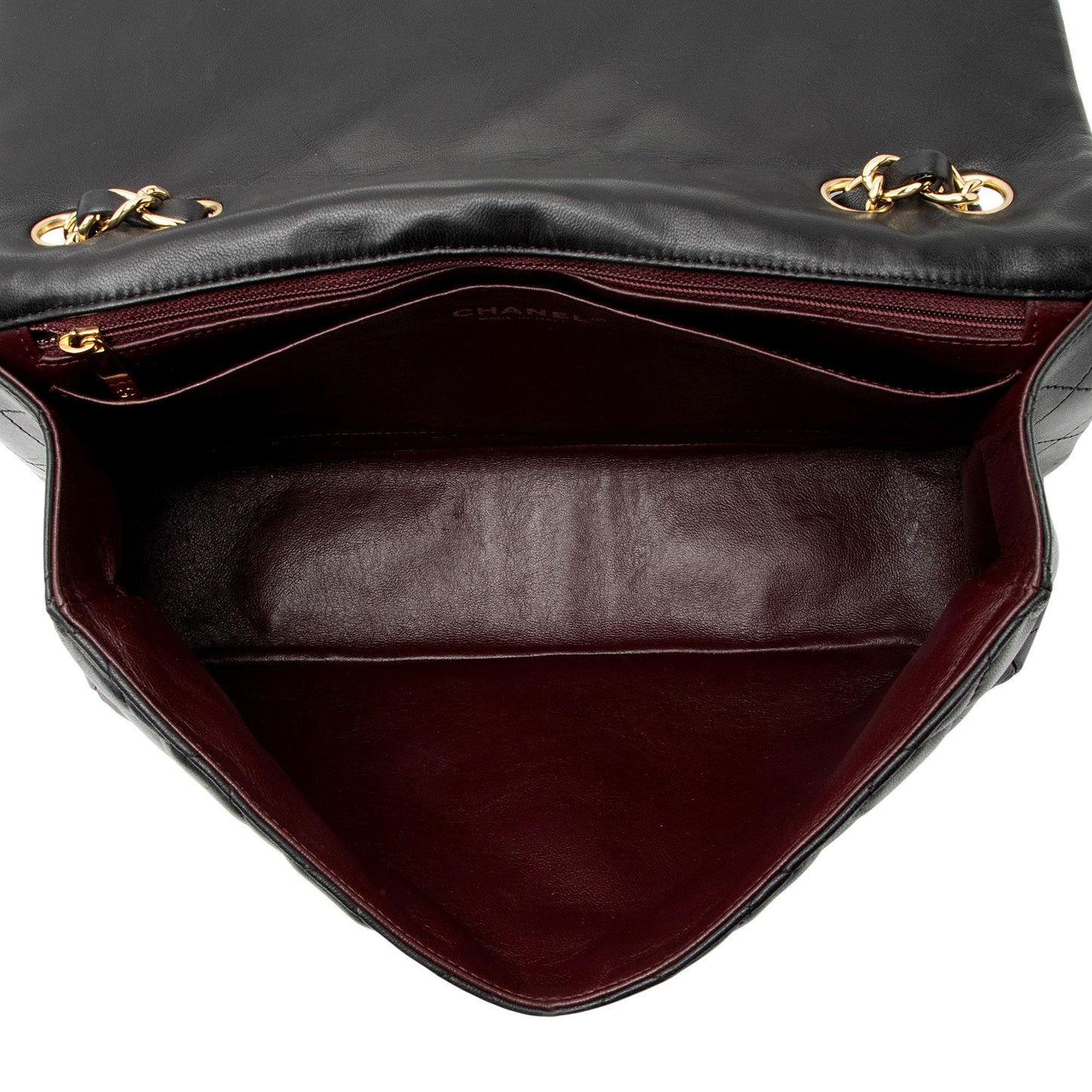 Chanel Lambskin Classic Jumbo Single Flap Bag