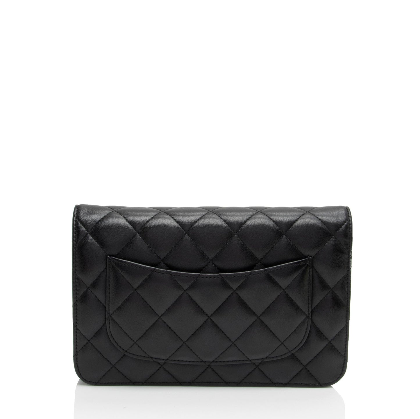 Chanel Lambskin Classic Wallet on Chain (SHF-zqvIju) Crossbody