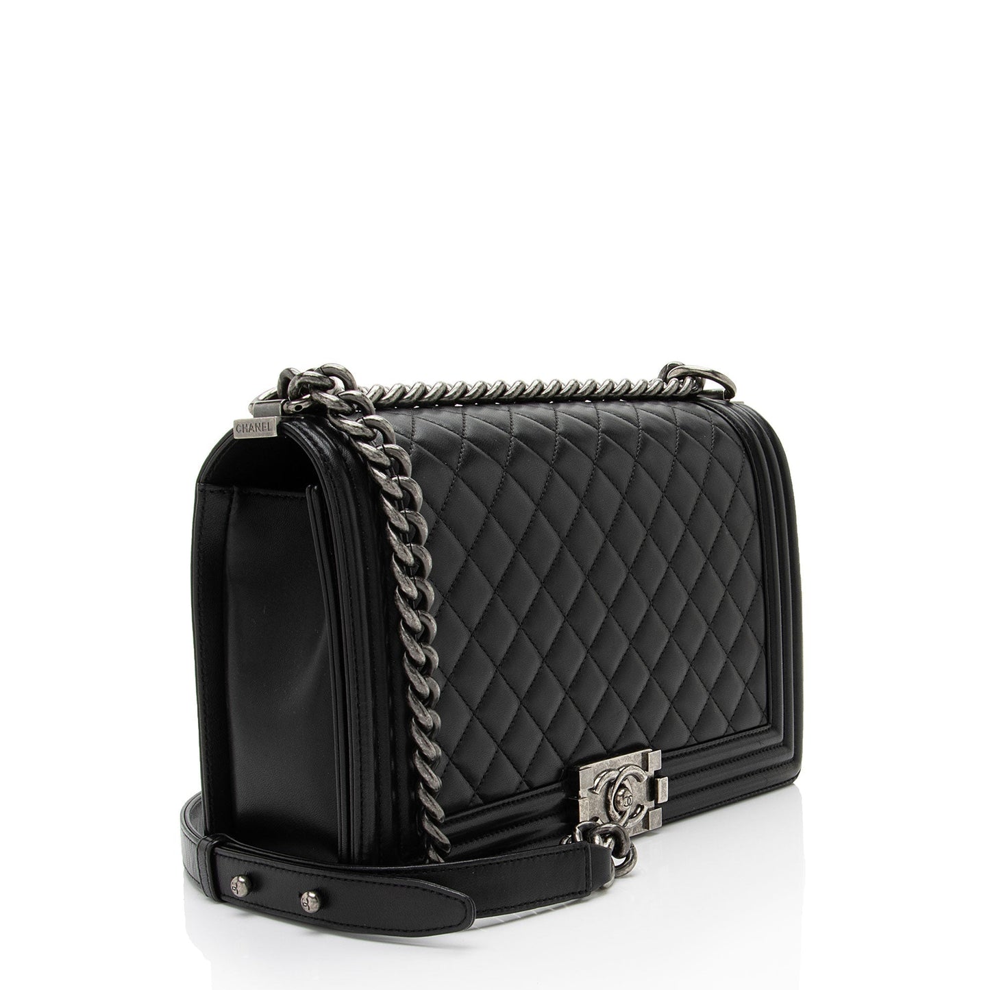 Chanel Lambskin New Medium Boy Bag