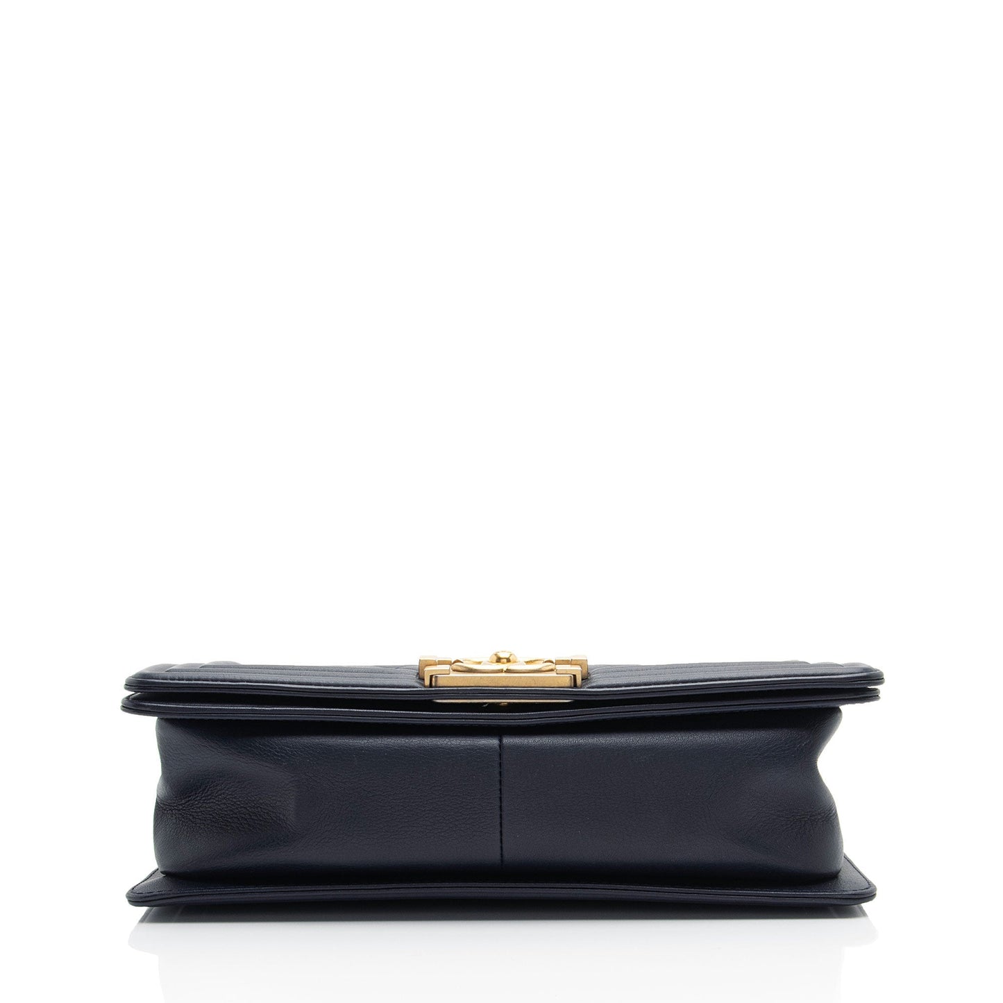 Chanel Lambskin Old Medium Boy Bag (SHF-OdWPxQ)