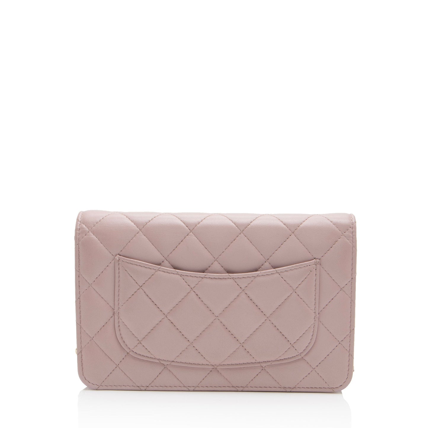 Chanel Lambskin Pearl CC Wallet on Chain (SHF-xRqAN6)