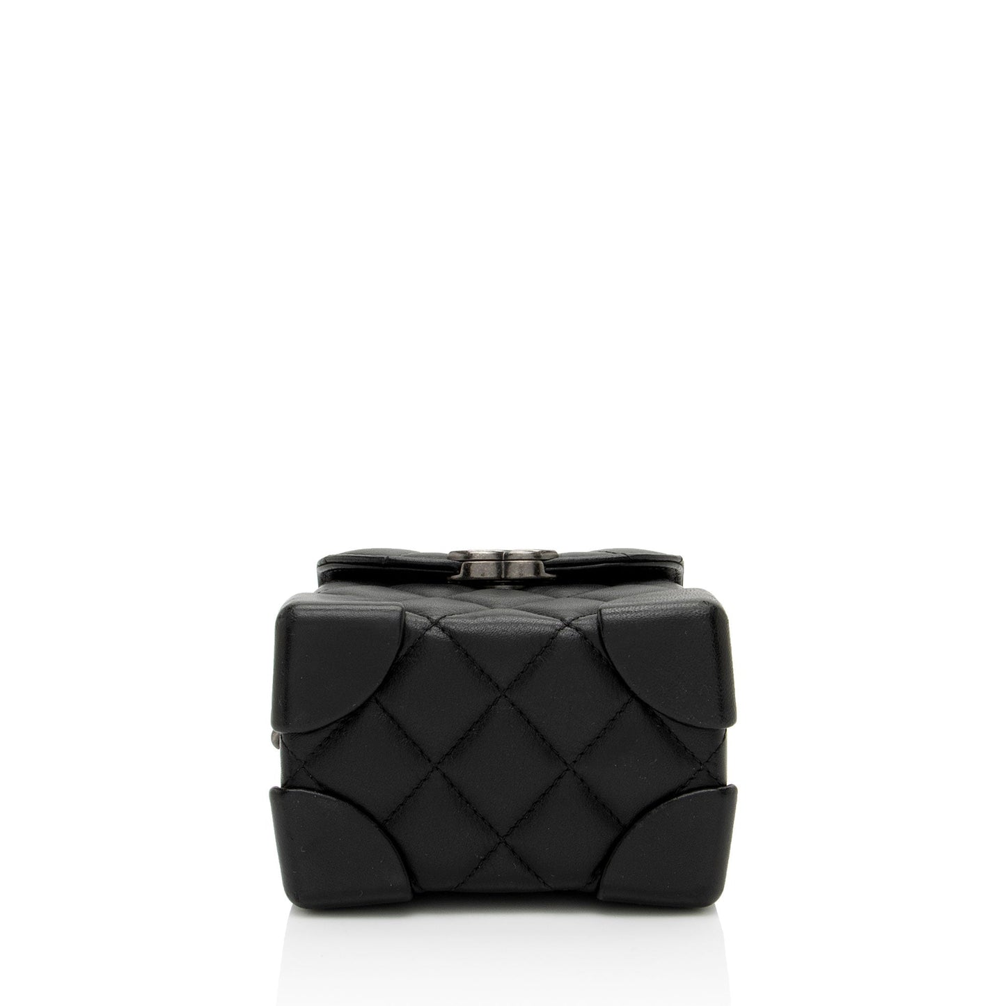 Chanel Lambskin Trunk Shoulder Bag