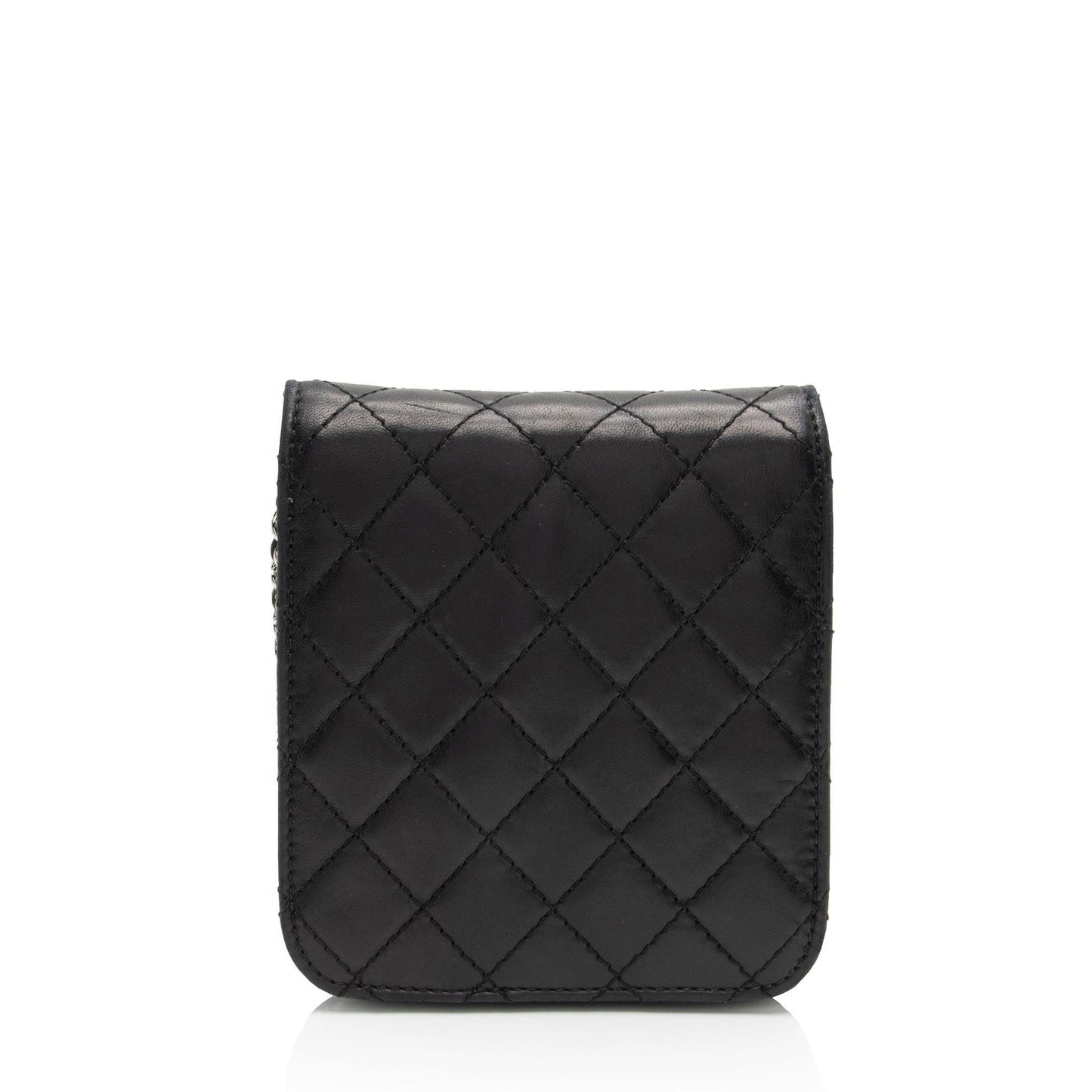 Chanel Lambskin Zip Around Mini Wallet on Chain (SHF-fNb1ru) Crossbody
