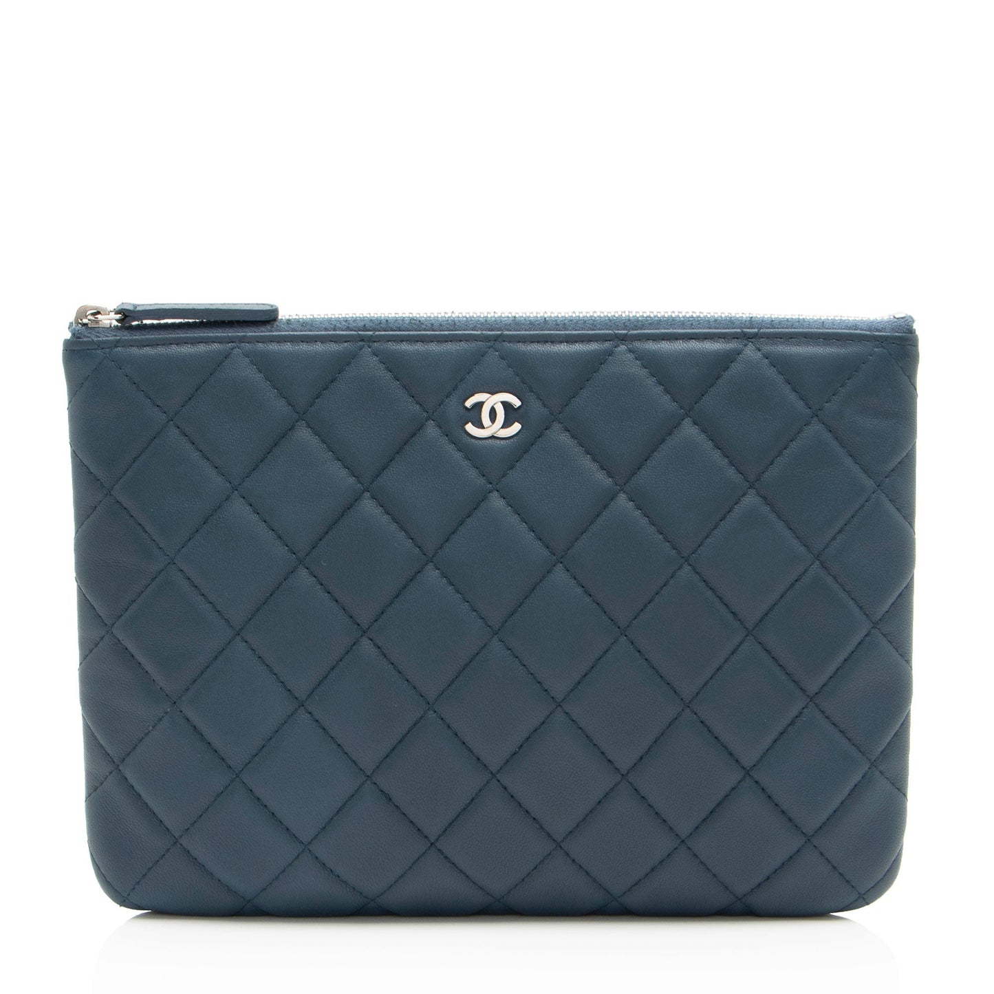 Chanel Lambskin Medium O-Case (SHF-MmekEe) Handbag