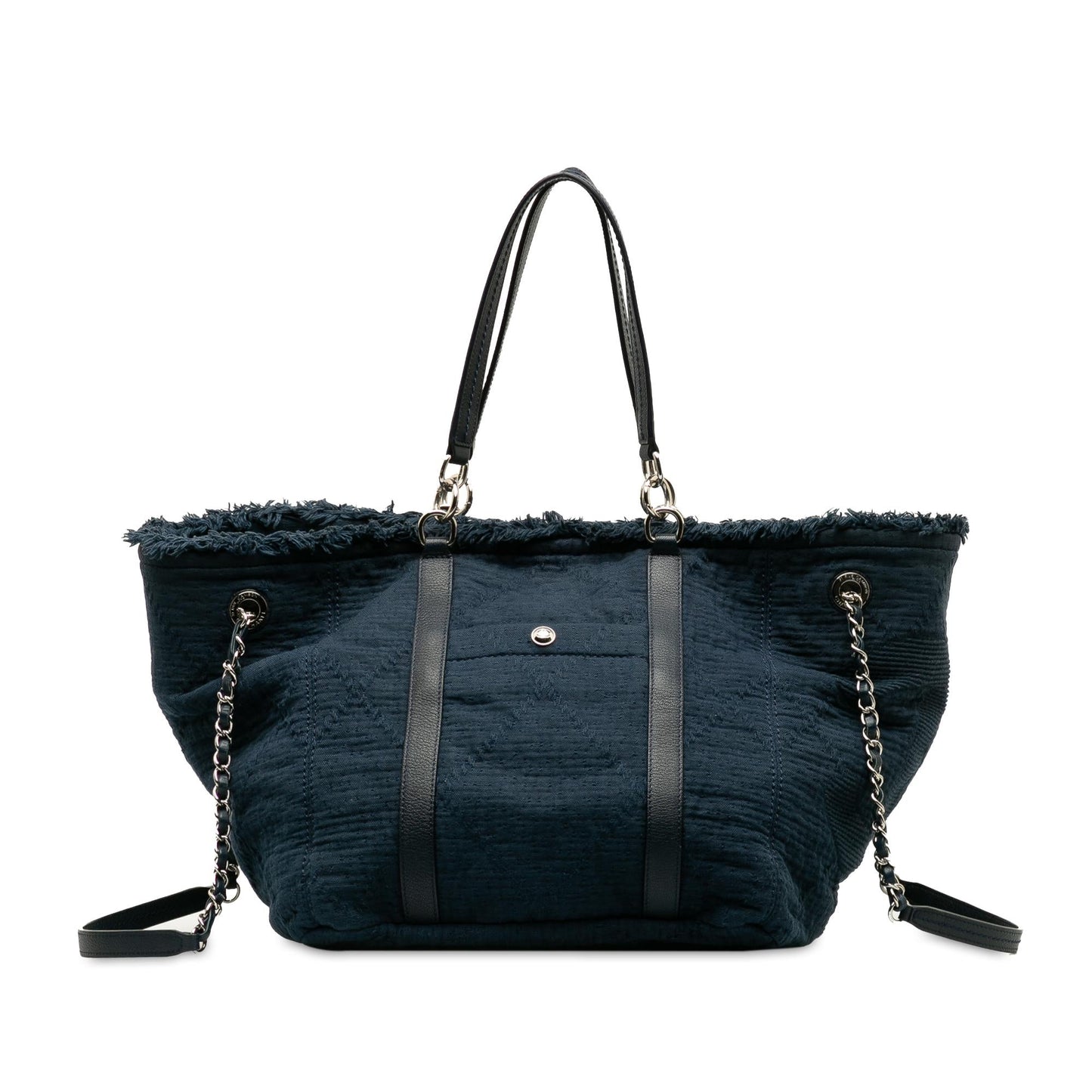 Chanel Large CC Double Face Deauville Satchel (SHG-AIPFAR) Handbag