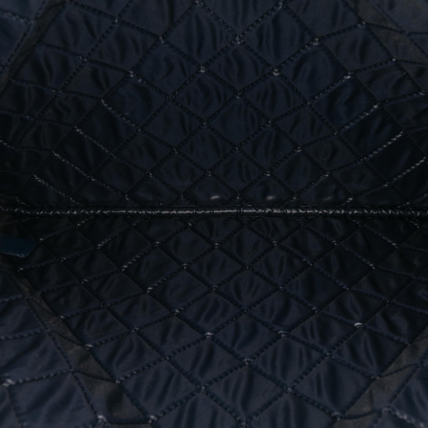 Chanel Large Quilted Lambskin O Case Clutch