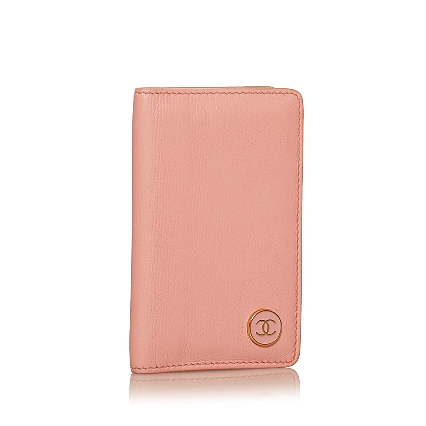 Chanel Leather Card Holder (SHG-29497)