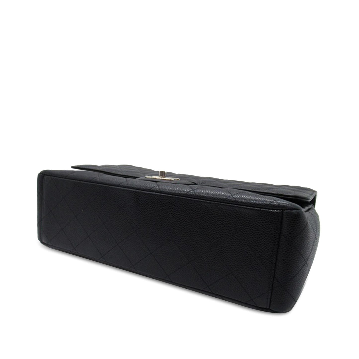 Chanel Maxi Classic Caviar Double Flap (SHG-vrfubg) Shoulder Bag