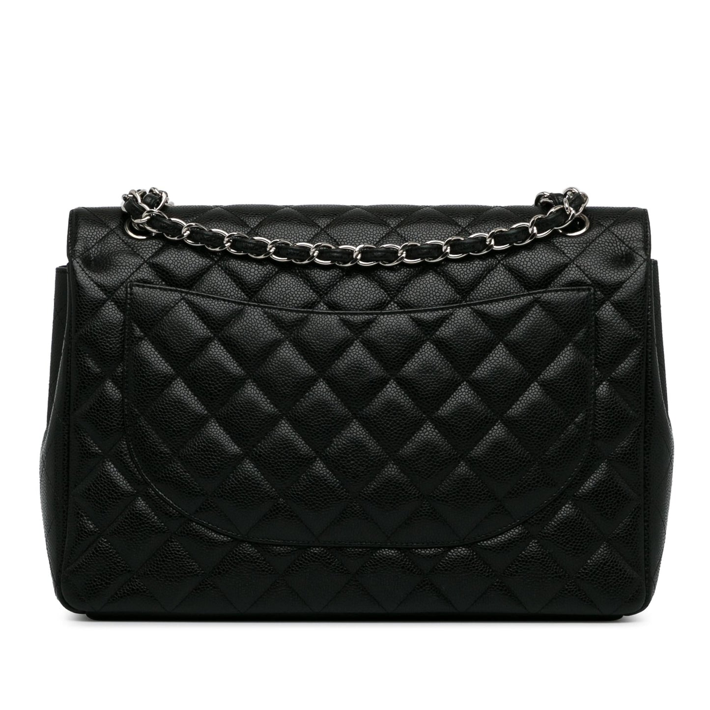 Chanel Maxi Classic Caviar Double Flap (SHG-UssHab) Shoulder Bag