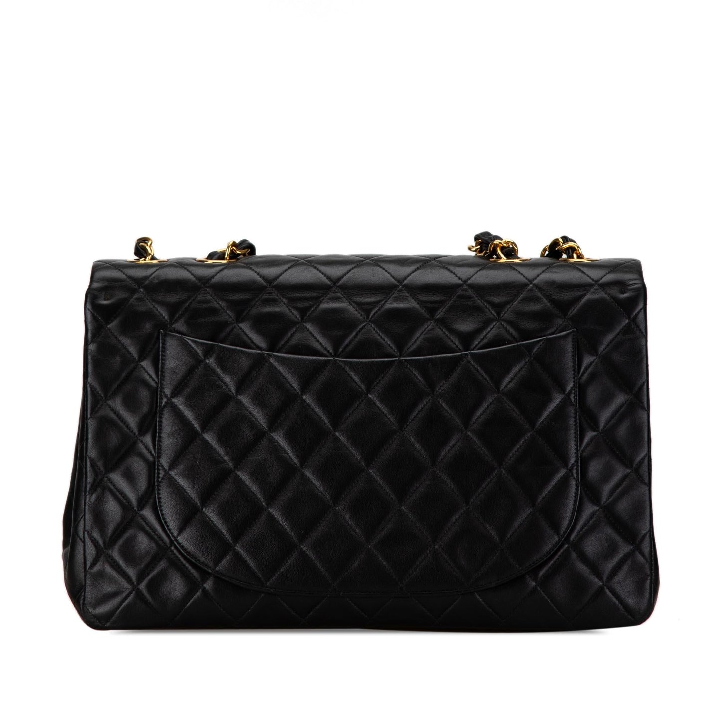 Chanel Maxi Classic Lambskin Single Flap (SHG-kQKahZ) Shoulder Bag