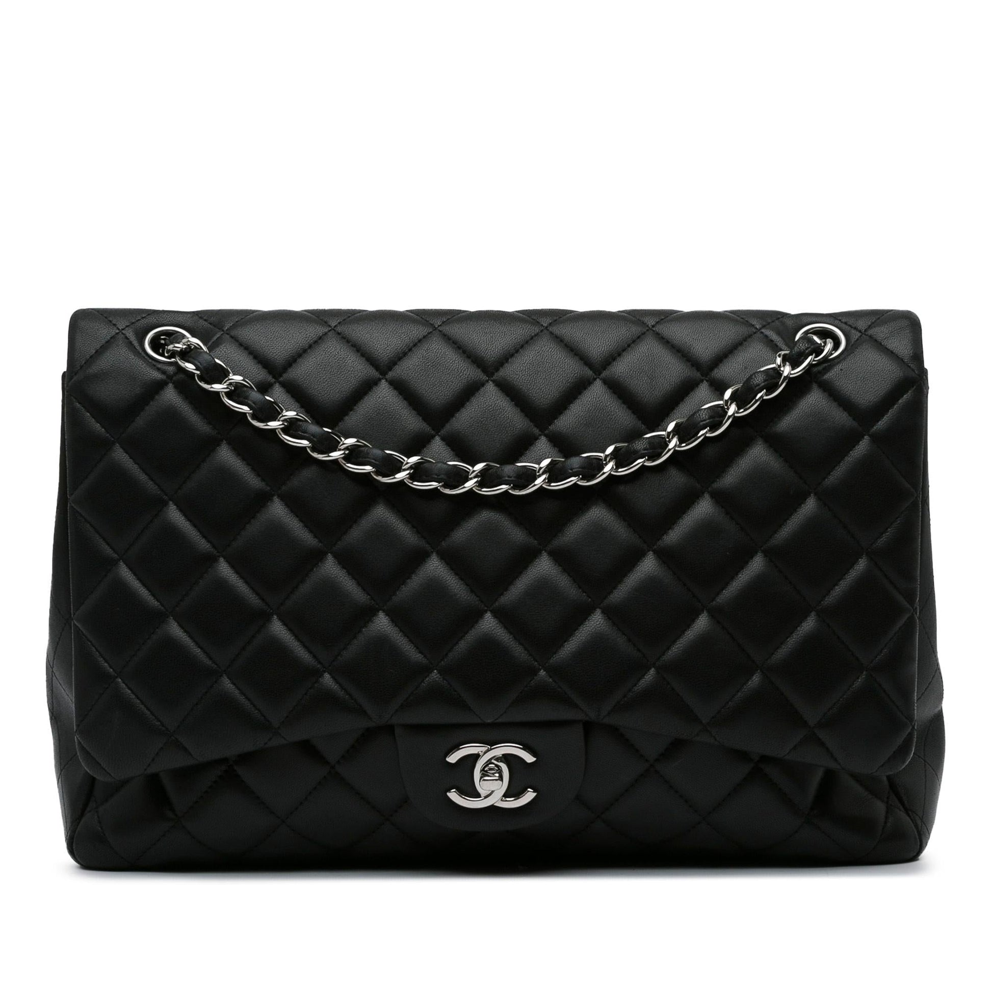 Chanel Maxi Classic Lambskin Single Flap (SHG-C8eJpN) Shoulder Bag