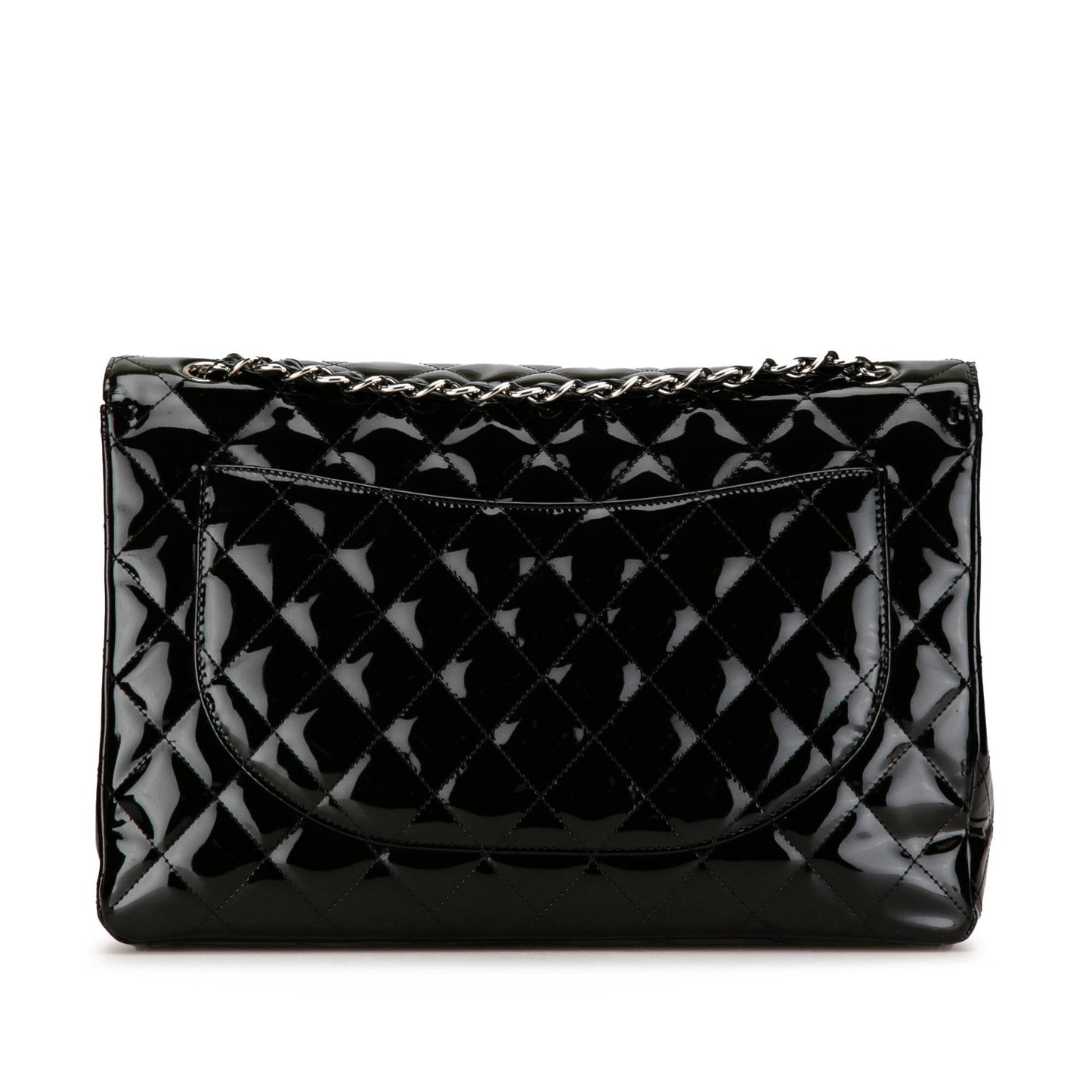 Chanel Maxi Classic Patent Single Flap (SHG-eigFNa) Shoulder Bag
