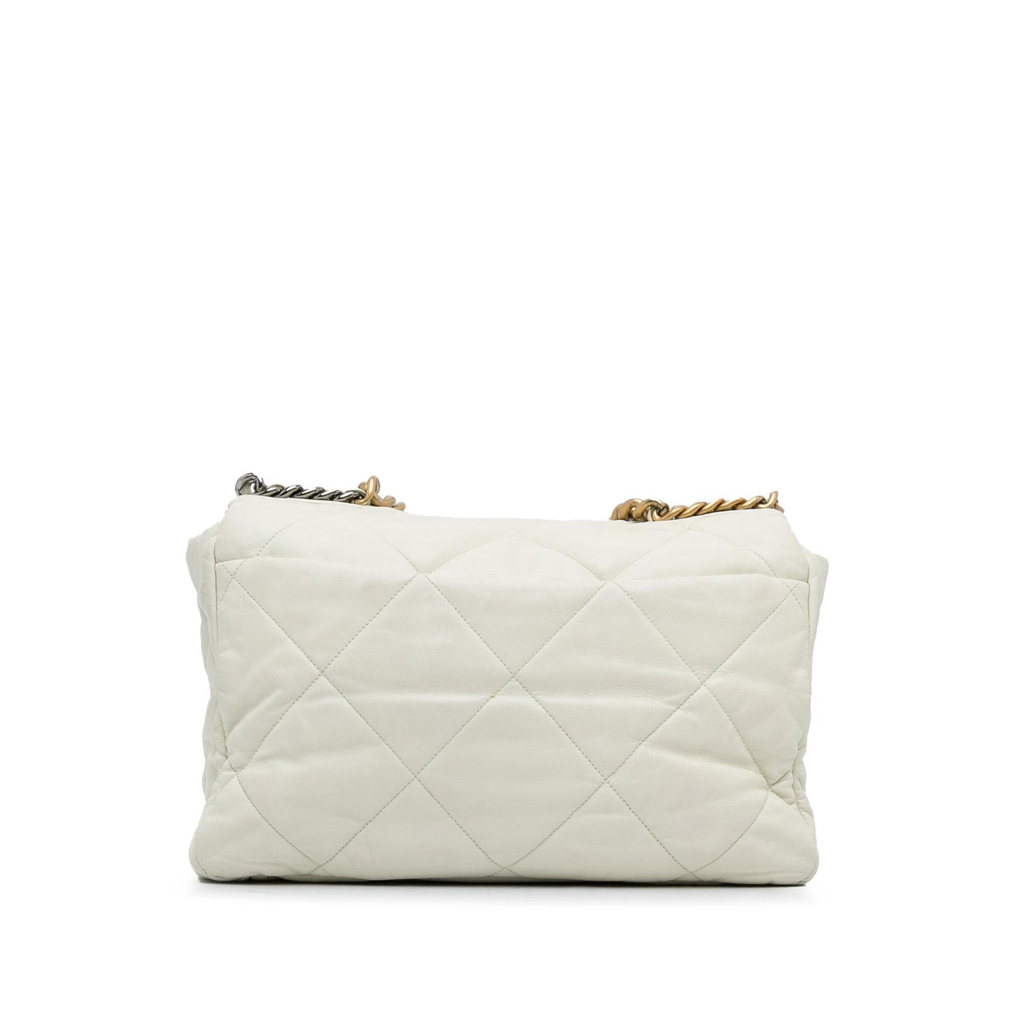 Chanel Maxi Lambskin 19 Flap (SHG-On907h) Shoulder Bag