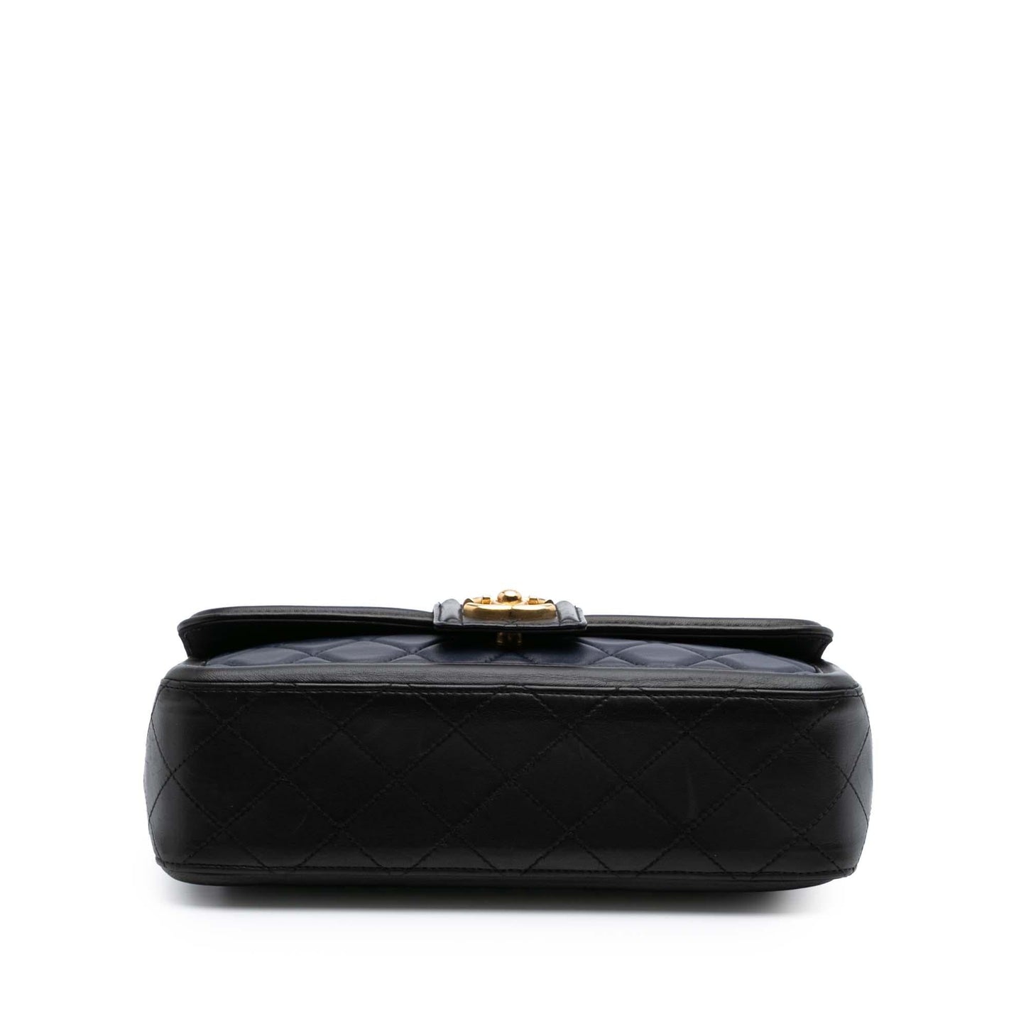Chanel Medium Bicolor Quilted Lambskin Elegant CC Flap