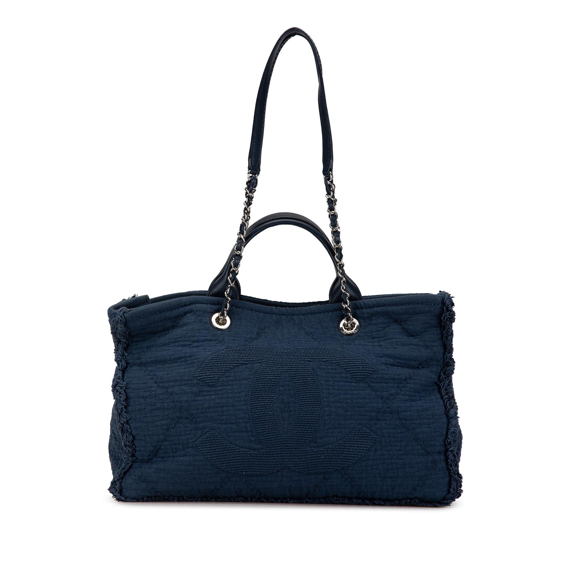 Chanel Medium CC Double Face Deauville Satchel (SHG-b6DXf8) Handbag