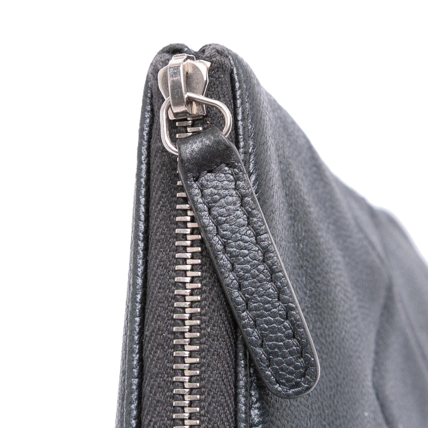 Chanel Medium CC Quilted Caviar O Case Clutch