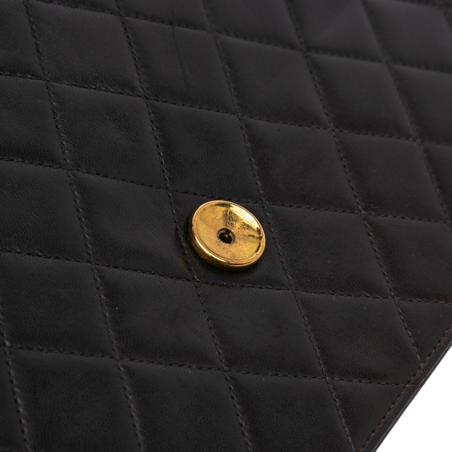 Chanel Medium CC Quilted Lambskin Half Single Flap