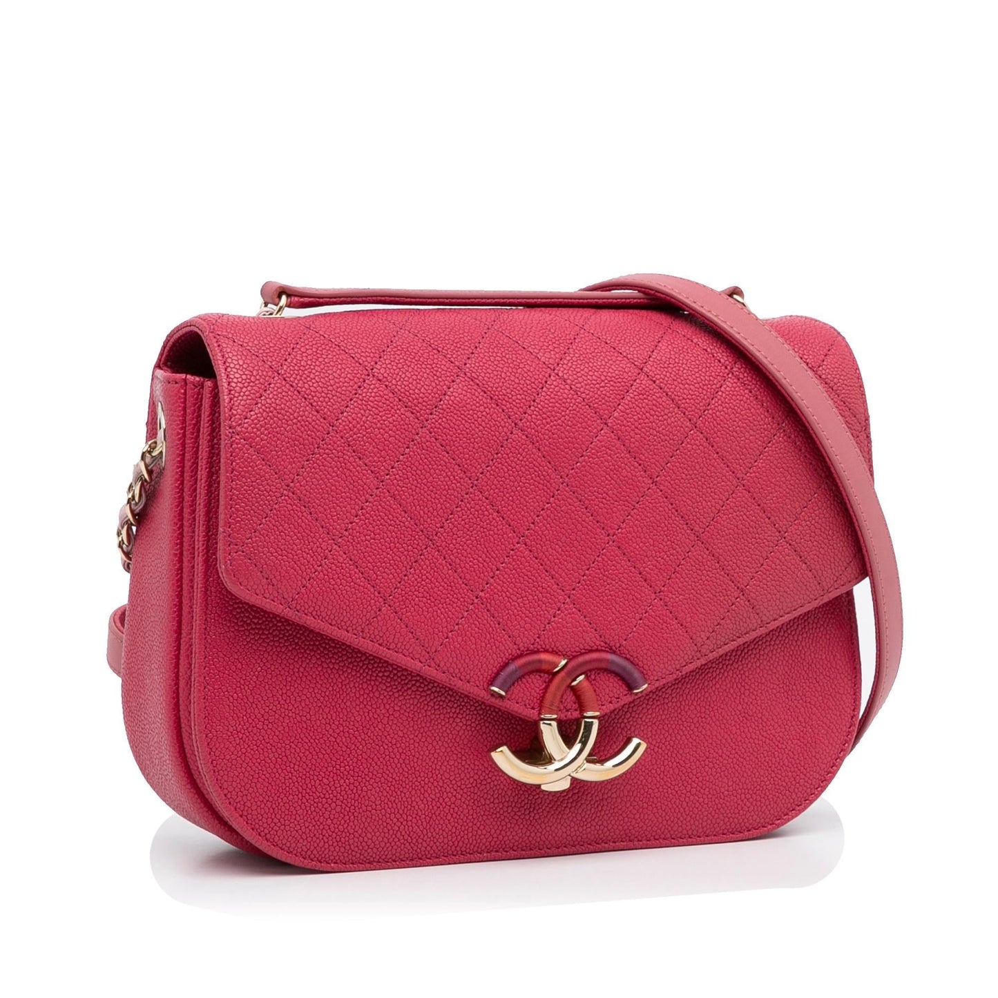 Chanel Medium Calfskin Cuba Flap (SHG-Gn2QvA)