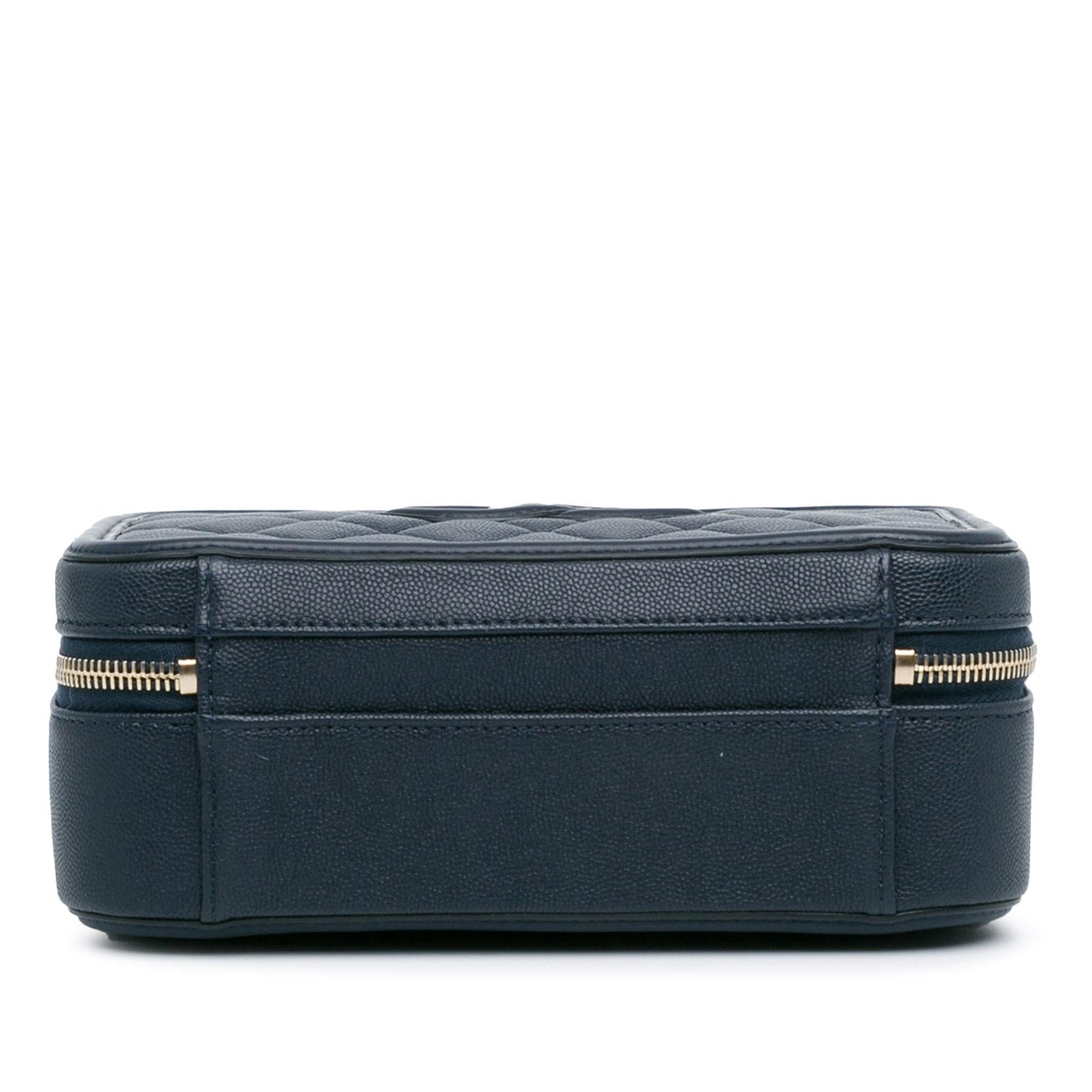 Chanel Medium Caviar CC Filigree Vanity Case (SHG-1tdpwa) Handbag