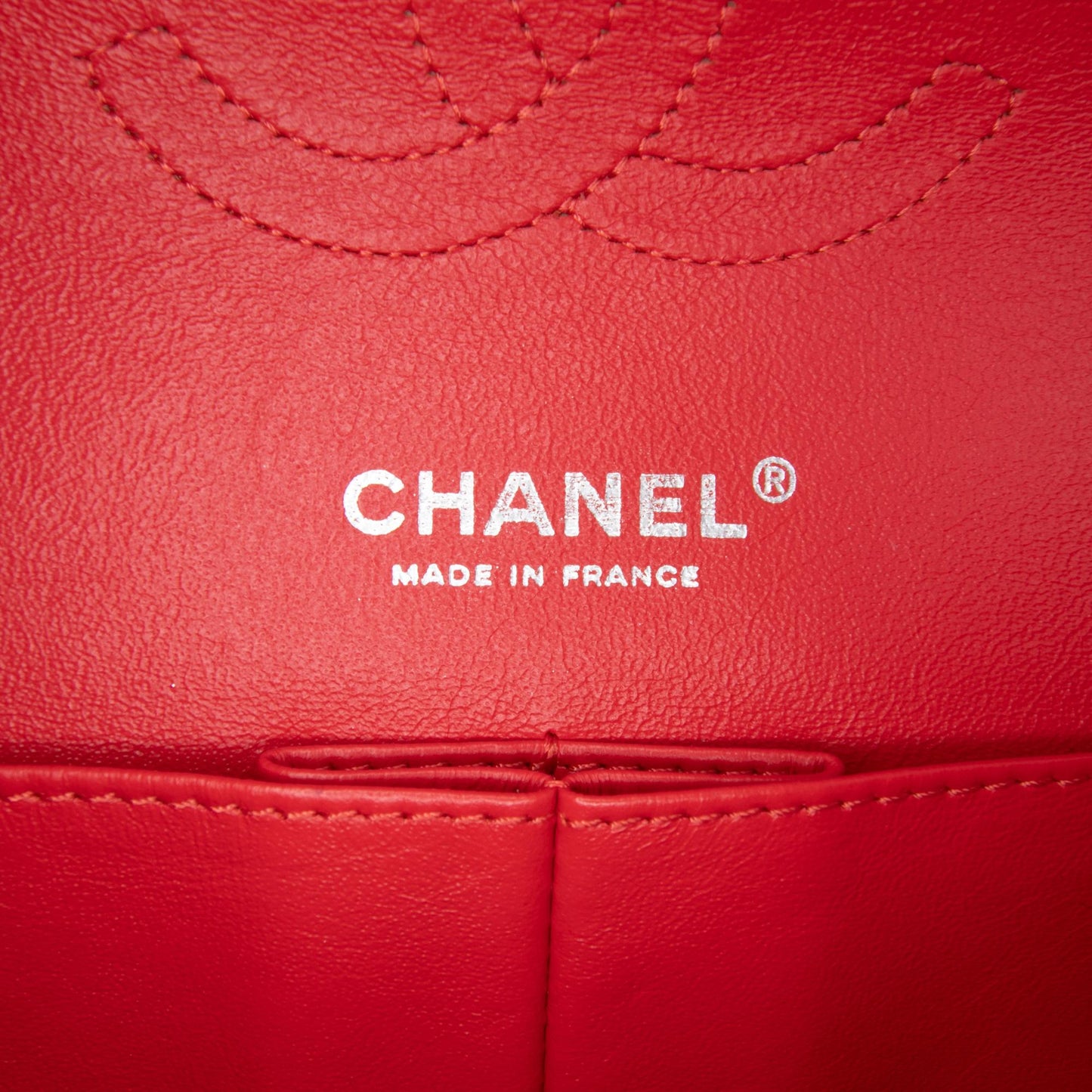 Chanel Medium Classic Bicolor Lambskin Double Flap