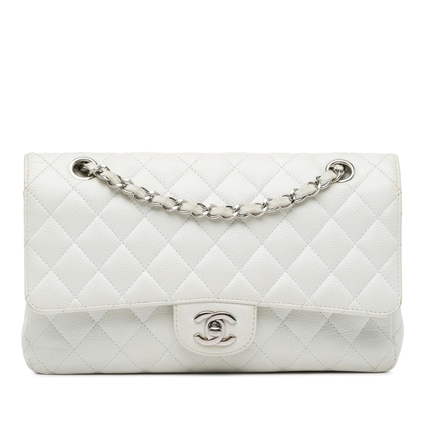 Chanel Medium Classic Caviar Double Flap (SHG-J0uMdj)