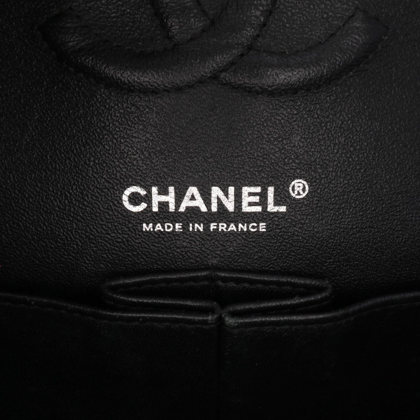 Chanel Medium Classic Chevron Patent Double Flap