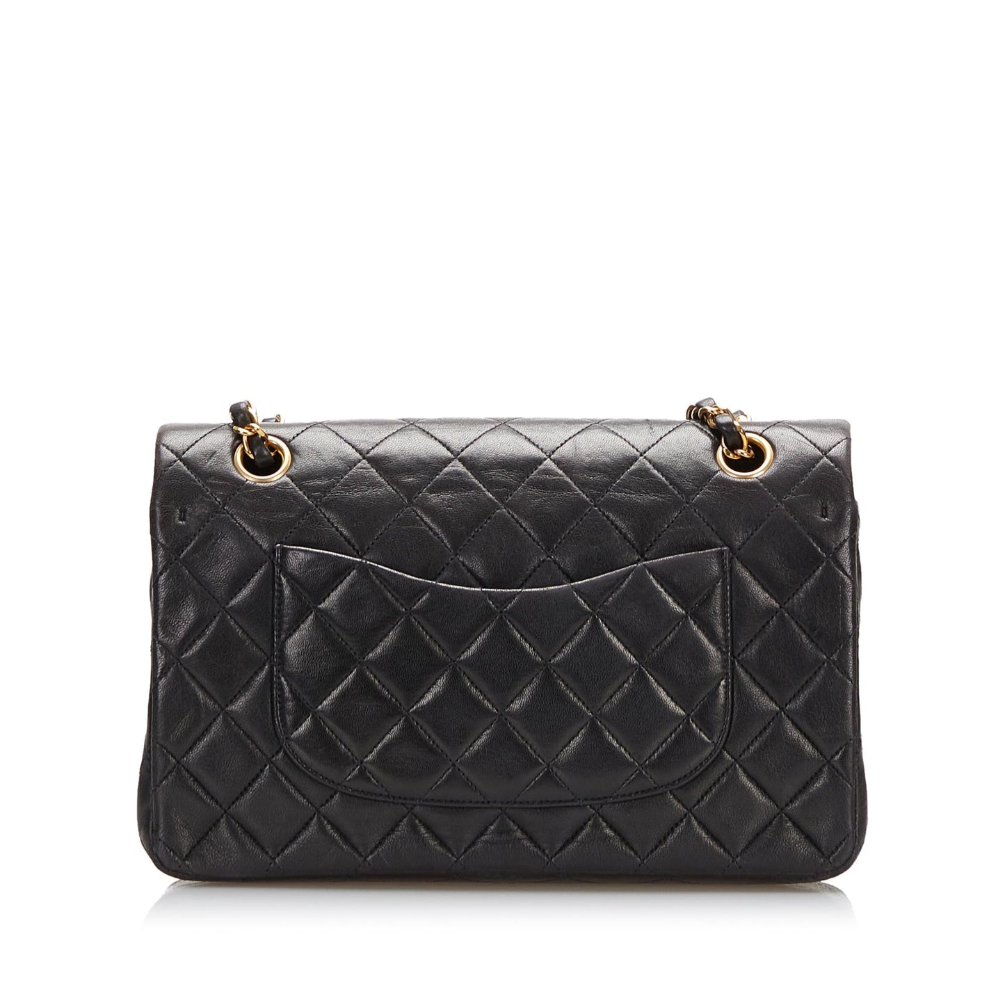 Chanel Medium Classic Lambskin Double Flap (SHG-37068)