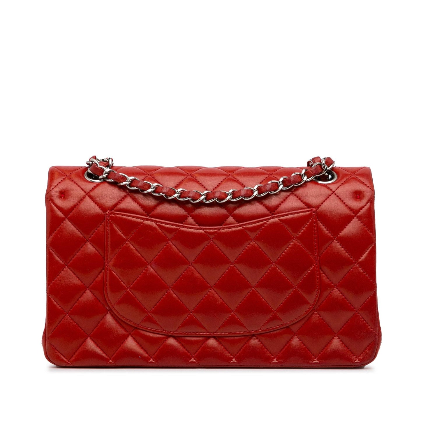 Chanel Medium Classic Lambskin Double Flap (SHG-jANftr) Shoulder Bag