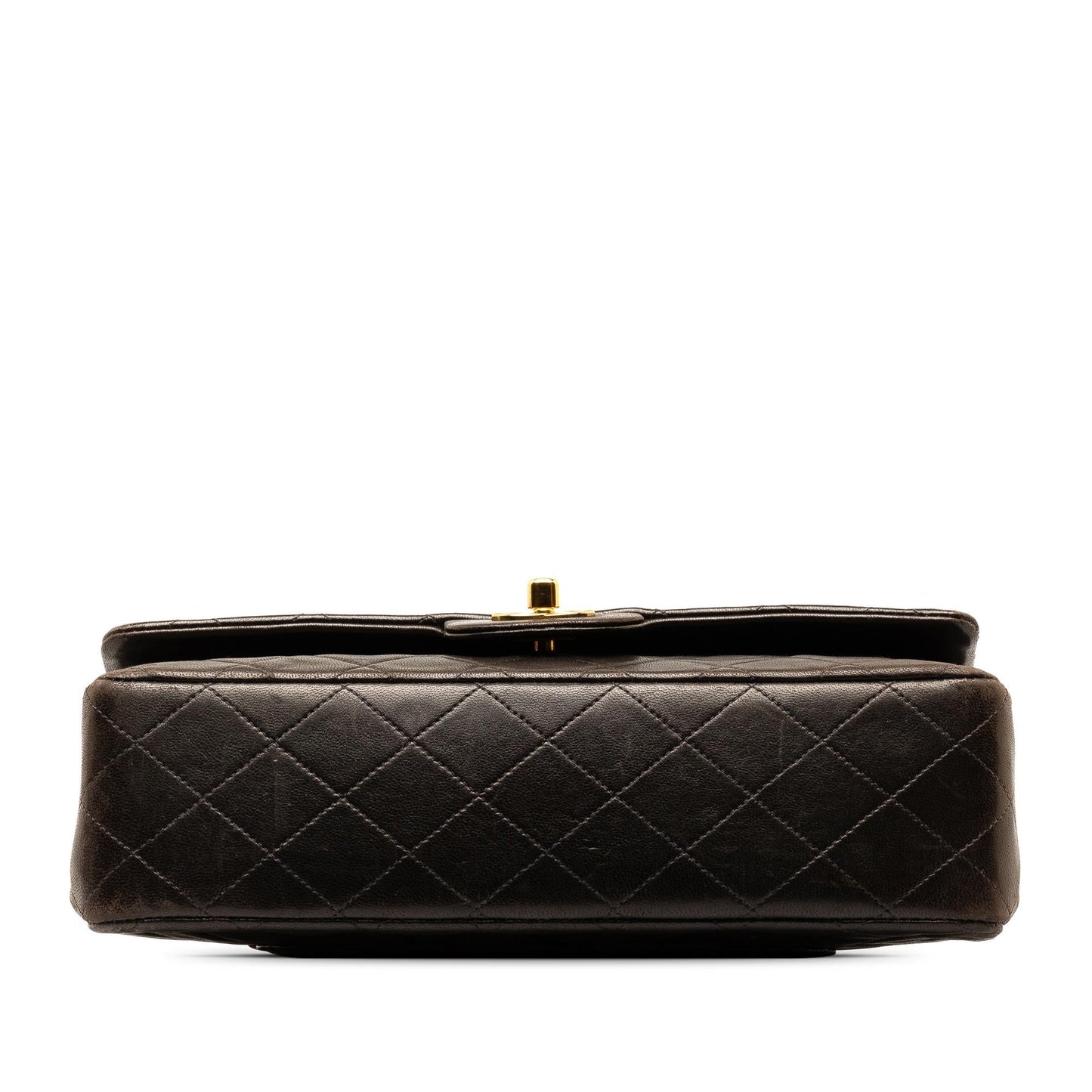 Chanel Medium Classic Lambskin Double Flap (SHG-xchk0A) Shoulder Bag