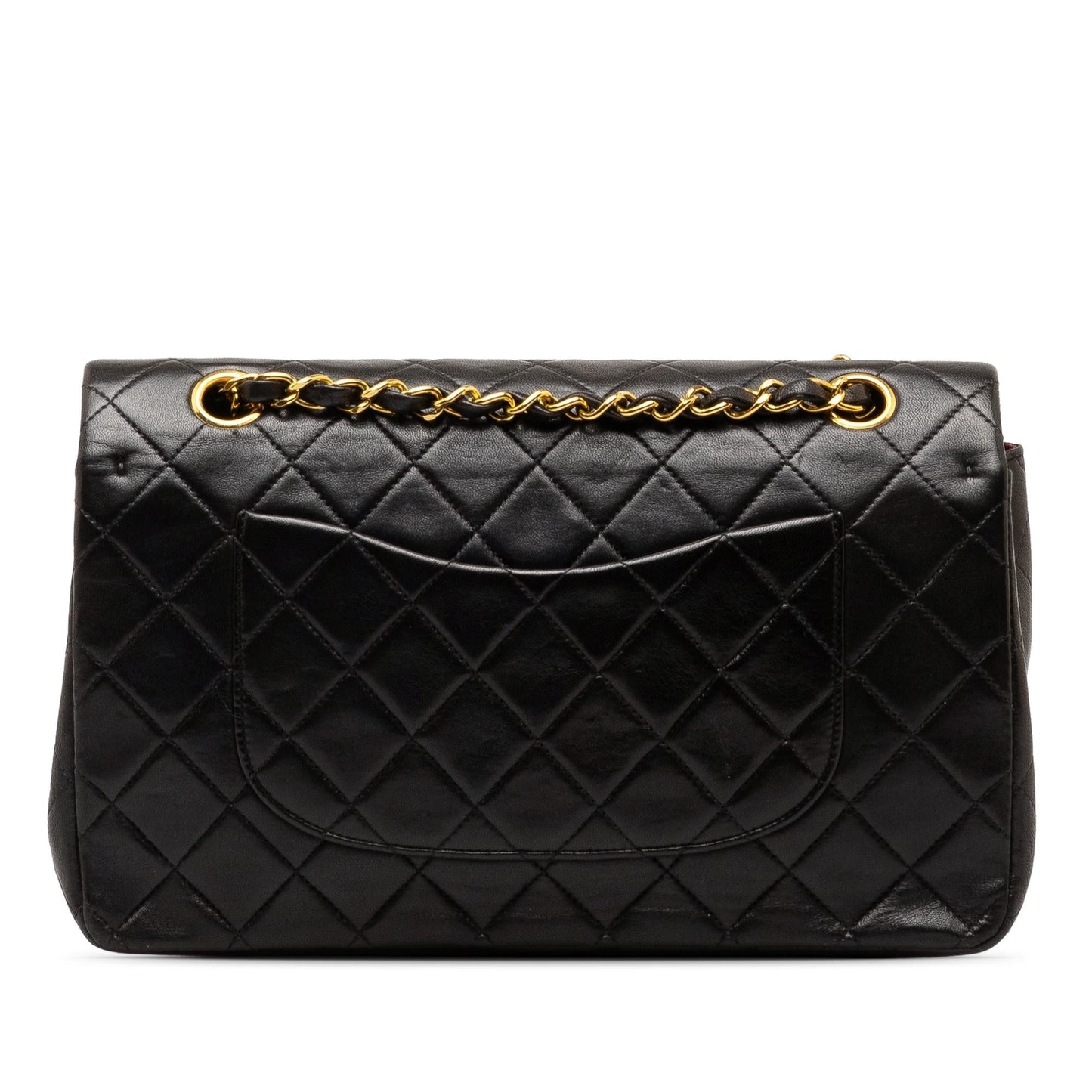 Chanel Medium Classic Lambskin Double Flap (SHG-9q5wHq) Shoulder Bag