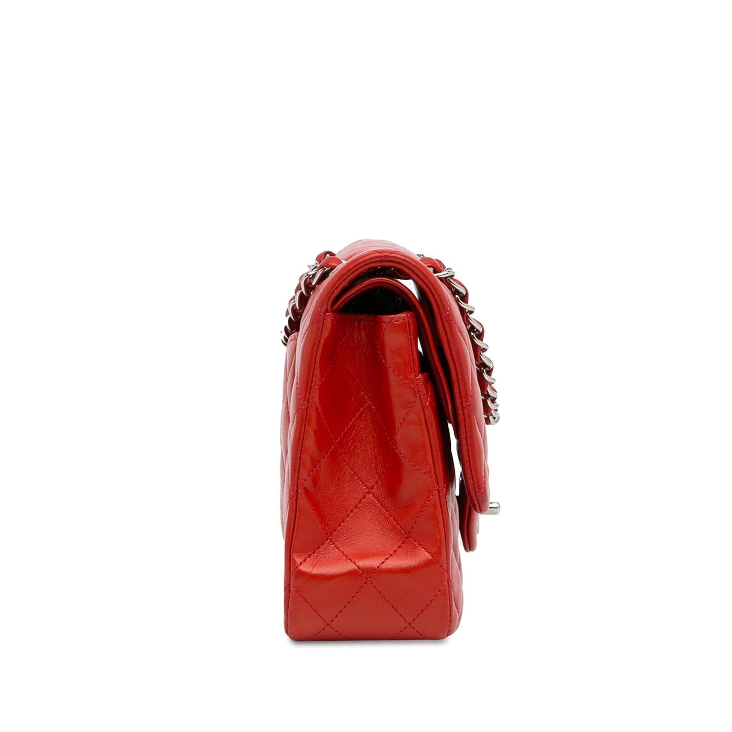 Chanel Medium Classic Lambskin Double Flap (SHG-zQnKMr) Shoulder Bag