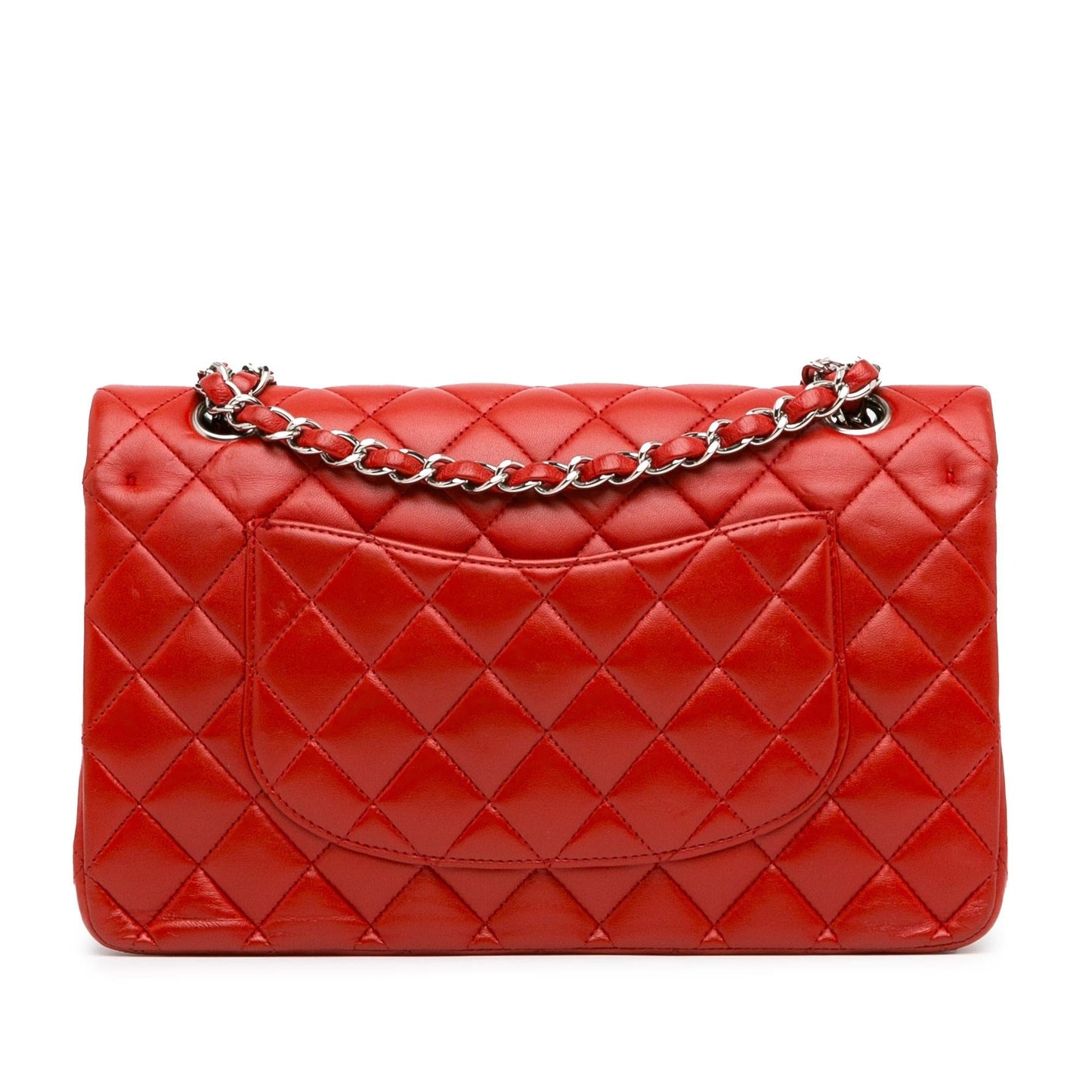 Chanel Medium Classic Lambskin Double Flap (SHG-RvTPyZ) Shoulder Bag
