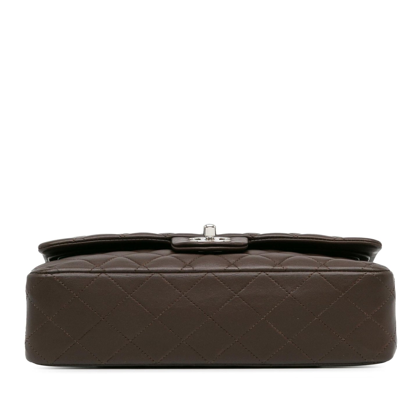 Chanel Medium Classic Lambskin Double Flap (SHG-7QwY4H) Shoulder Bag