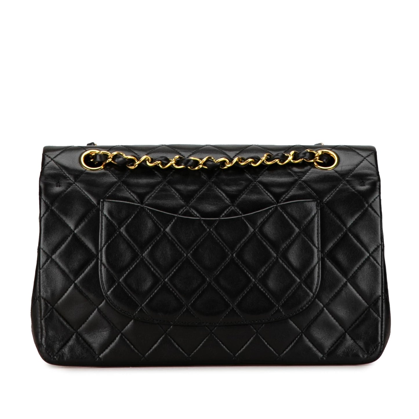 Chanel Medium Classic Lambskin Double Flap (SHG-Jr79oK)