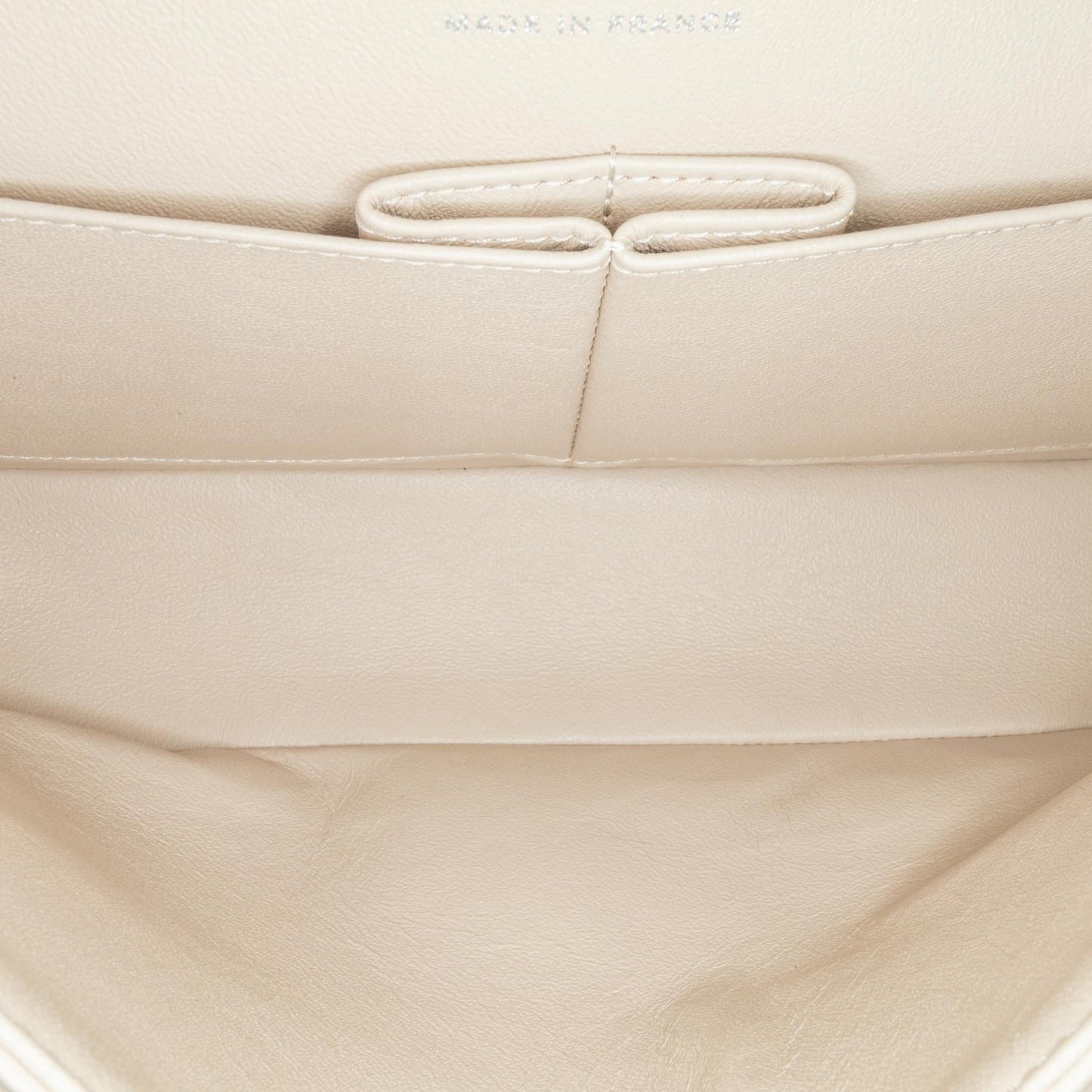 Chanel Medium Classic Lambskin Double Flap (SHG-ouJySv) Shoulder Bag