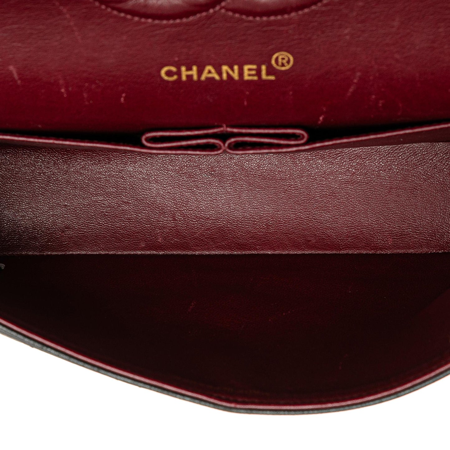 Chanel Medium Classic Lambskin Double Flap (SHG-EItNre)