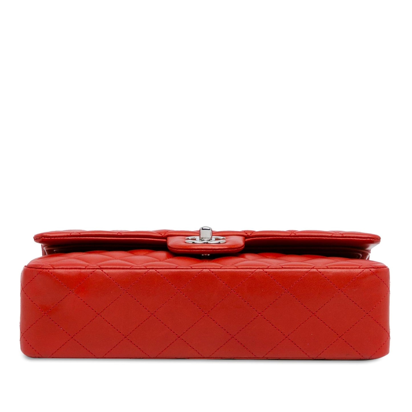 Chanel Medium Classic Lambskin Double Flap (SHG-E5gZeT)