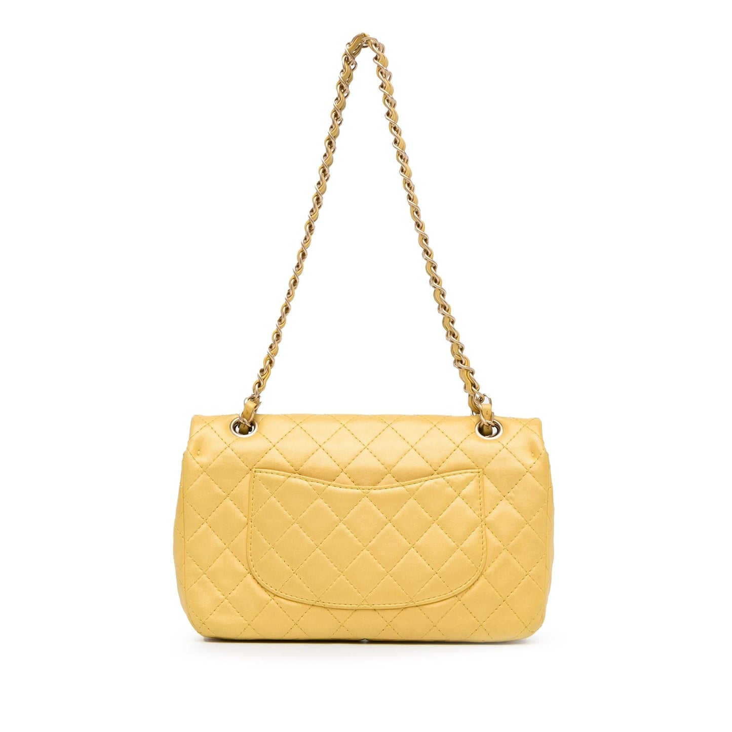 Chanel Medium Classic Lambskin Precious Jewel Single Flap (SHG-lt3YtA) Shoulder Bag