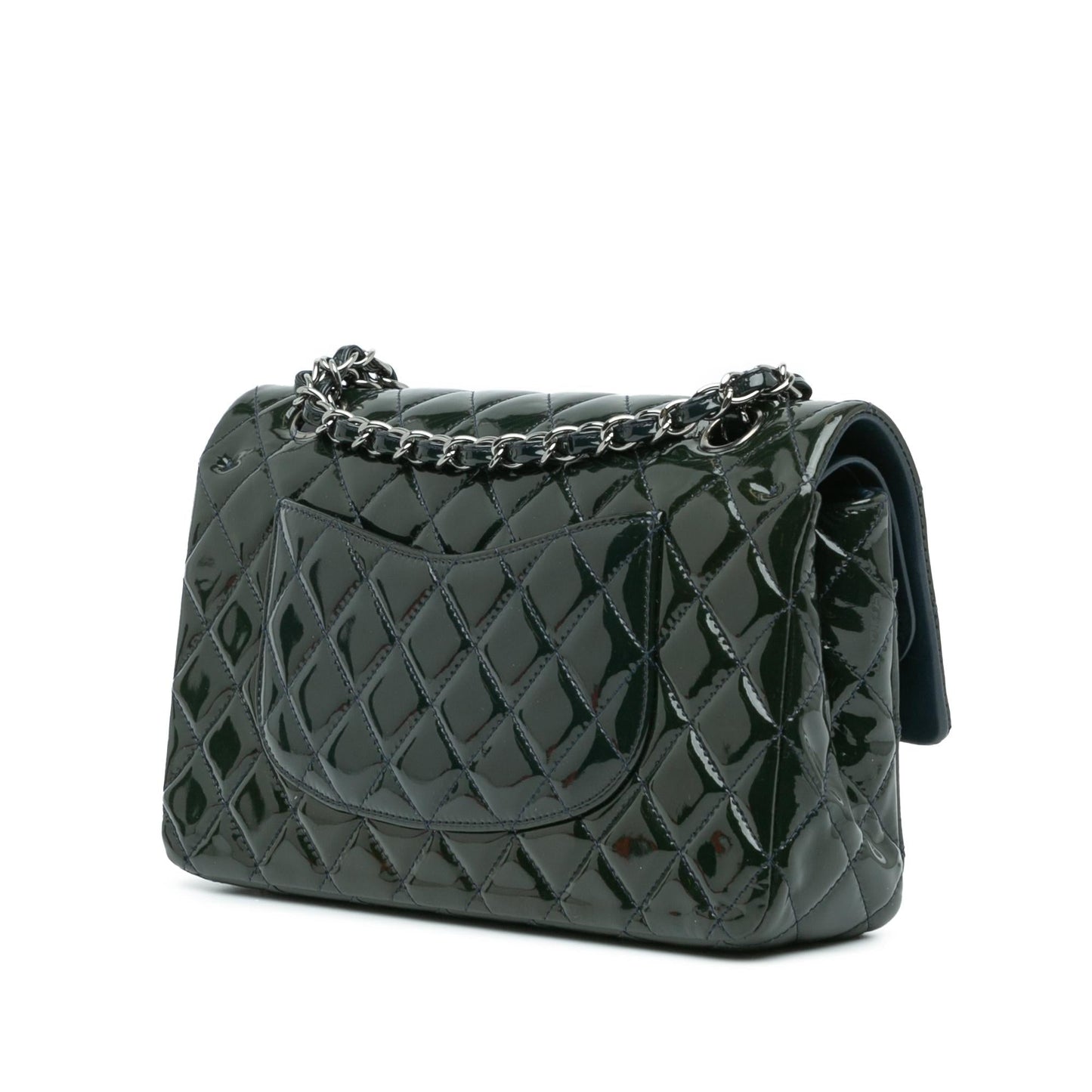 Chanel Medium Classic Patent Double Flap
