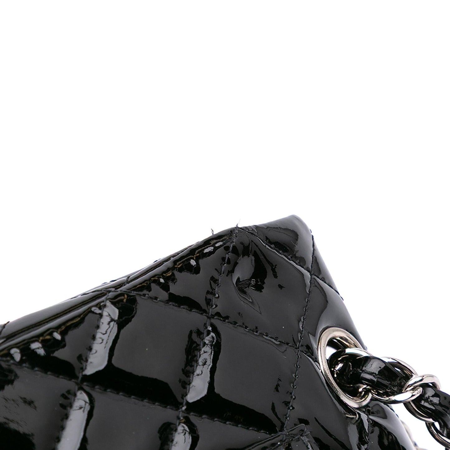 Chanel Medium Classic Patent Double Flap