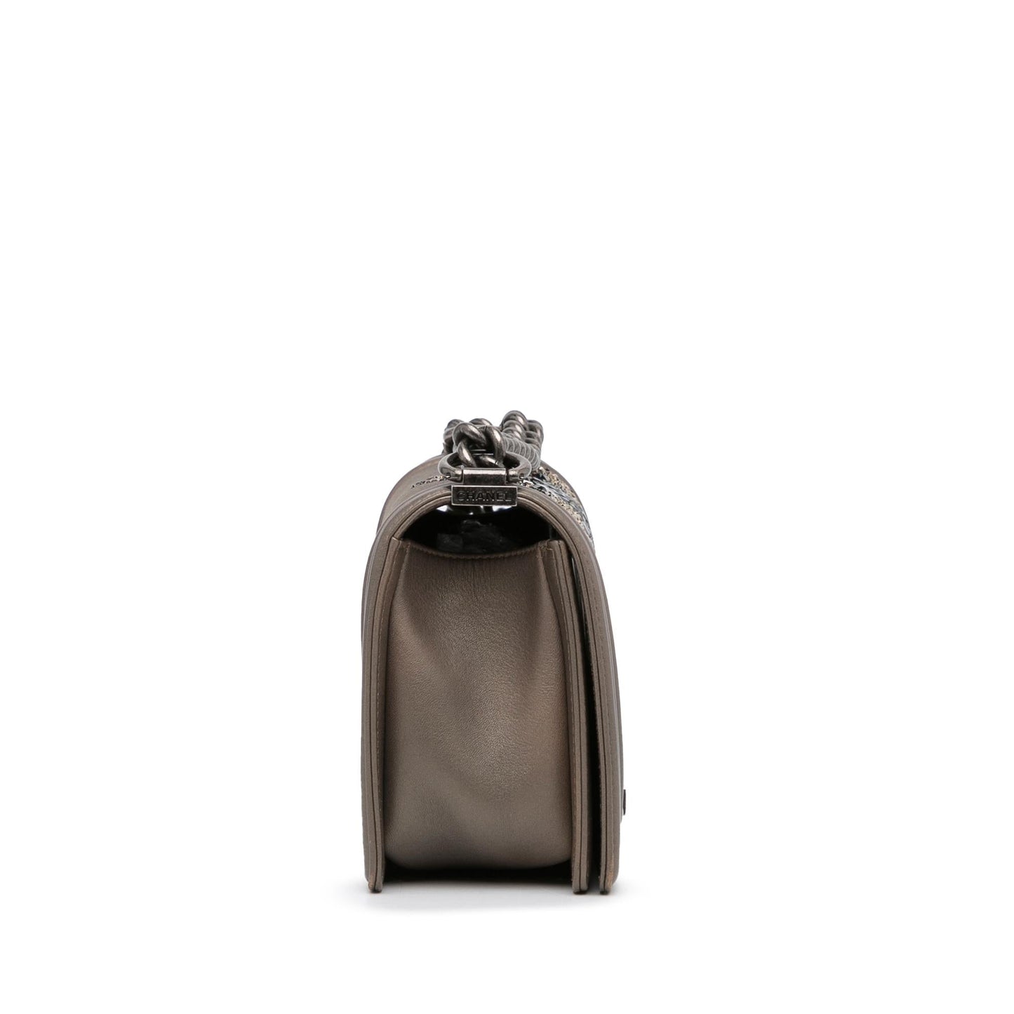 Chanel Medium Crystal Embellished Goatskin Boy