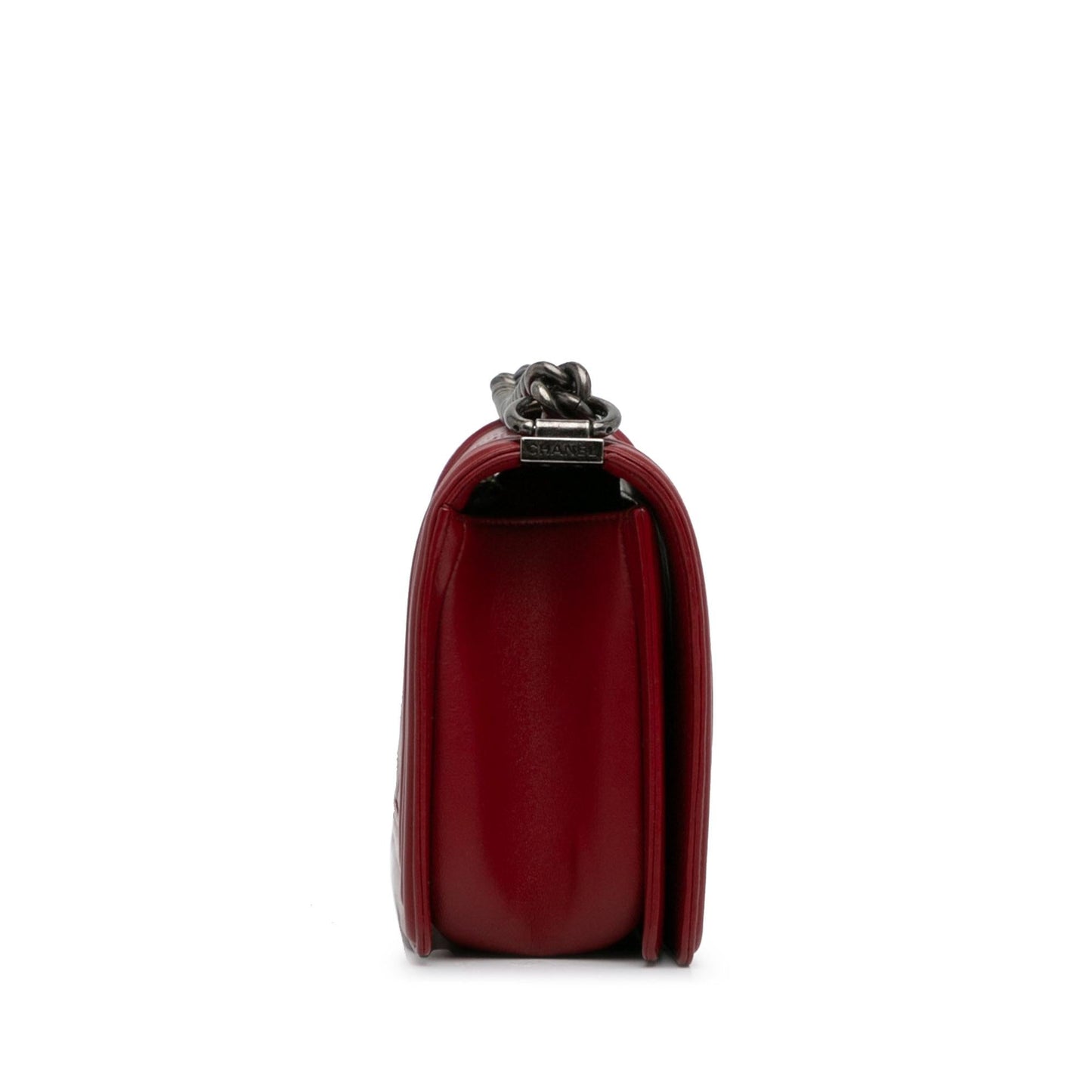 Chanel Medium Lambskin Boy Flap Bag (SHG-2gxYBH)